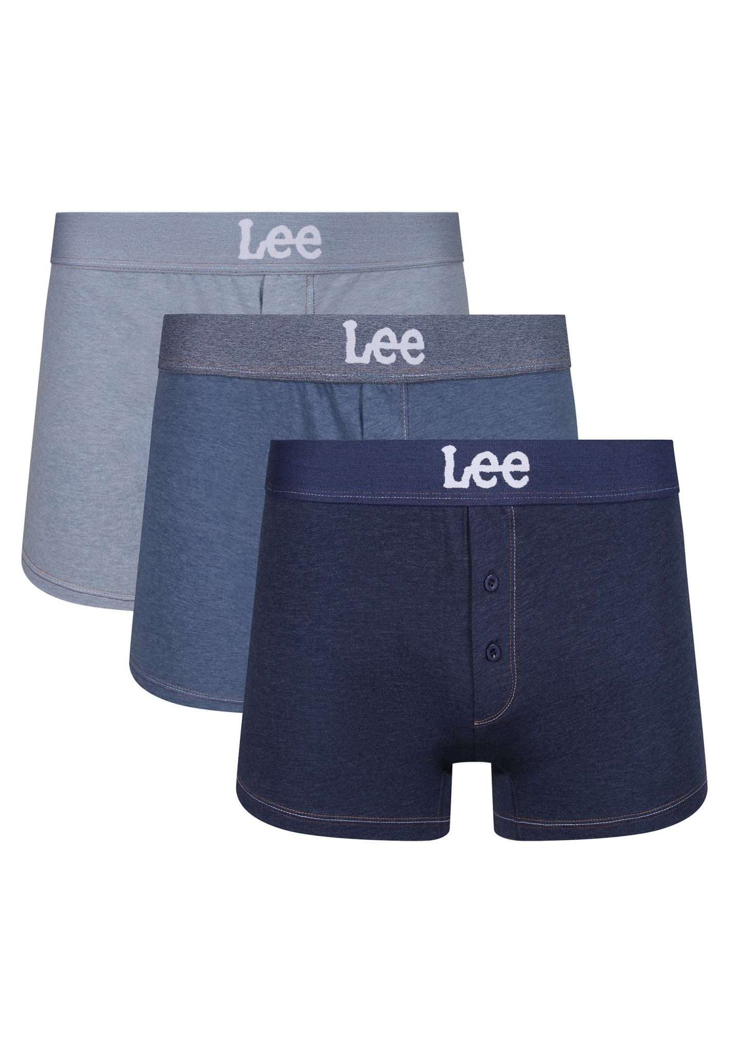 3 Pack Trunks Rushton in Denim Intimo Lee   