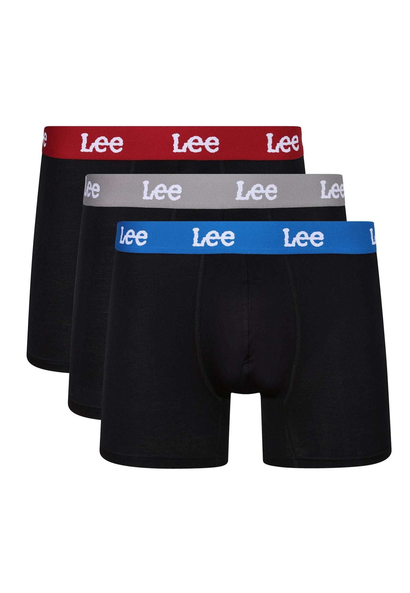 3 Pack Trunks Durkin in biancheria intima nera Lee   