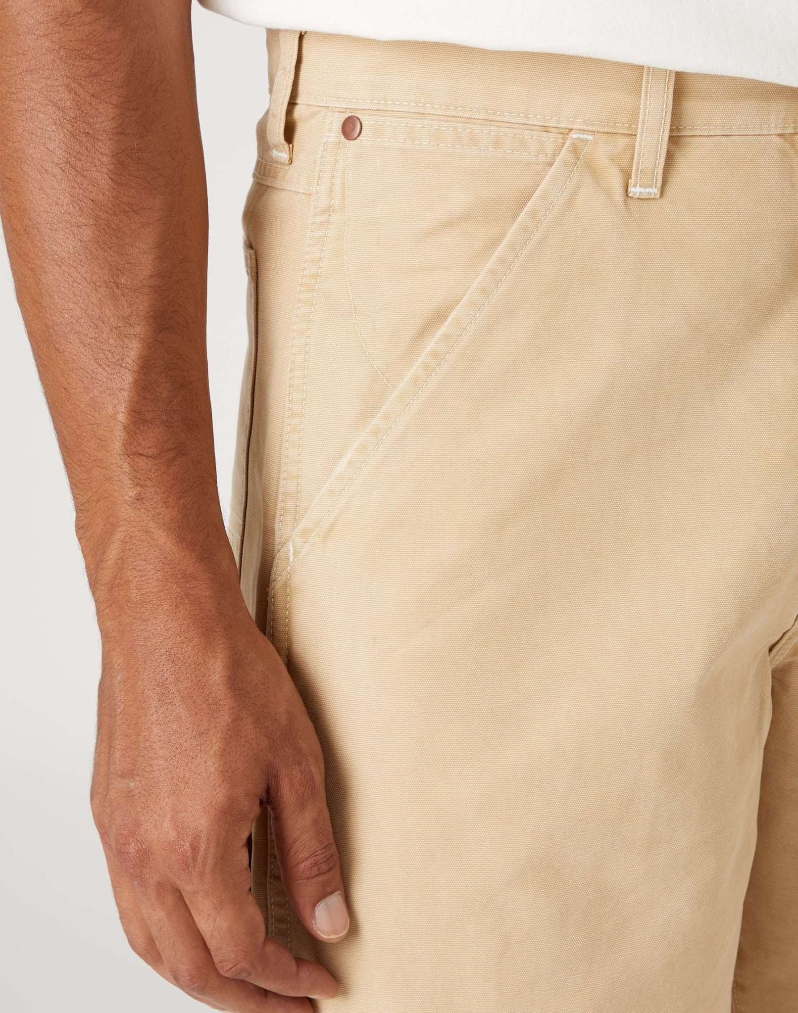 Pantaloncini Casey Jones Utility in Taos Taupe Wrangler   