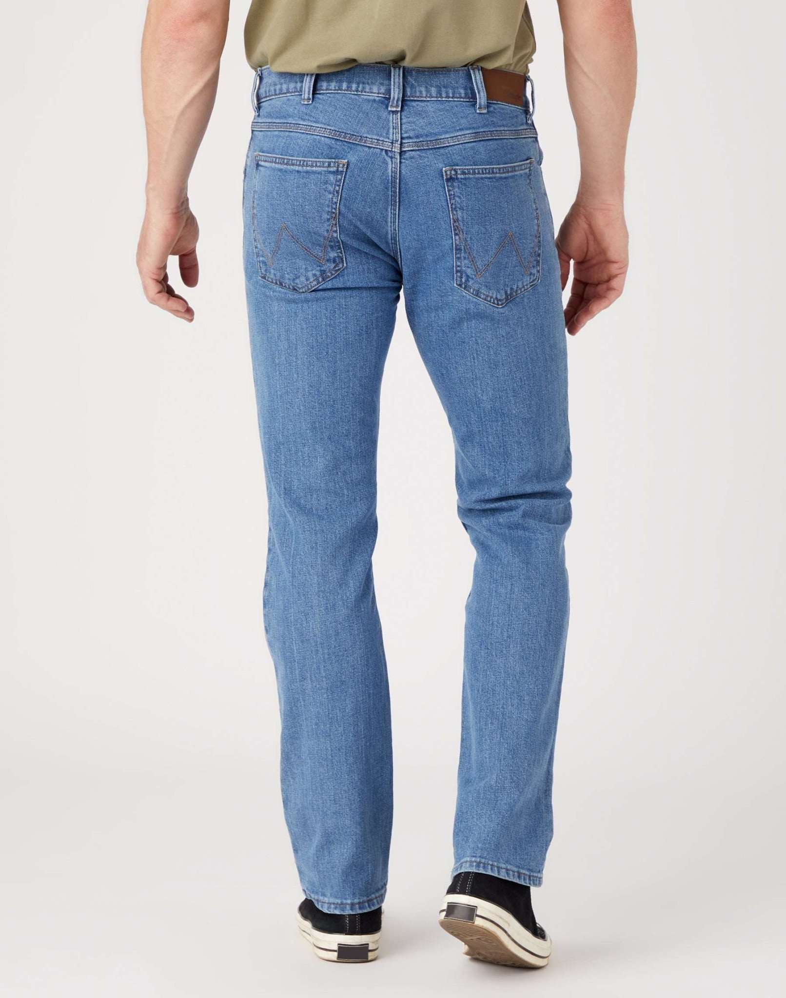 Jeans Regular Low Stretch in Blu Grande Wrangler   