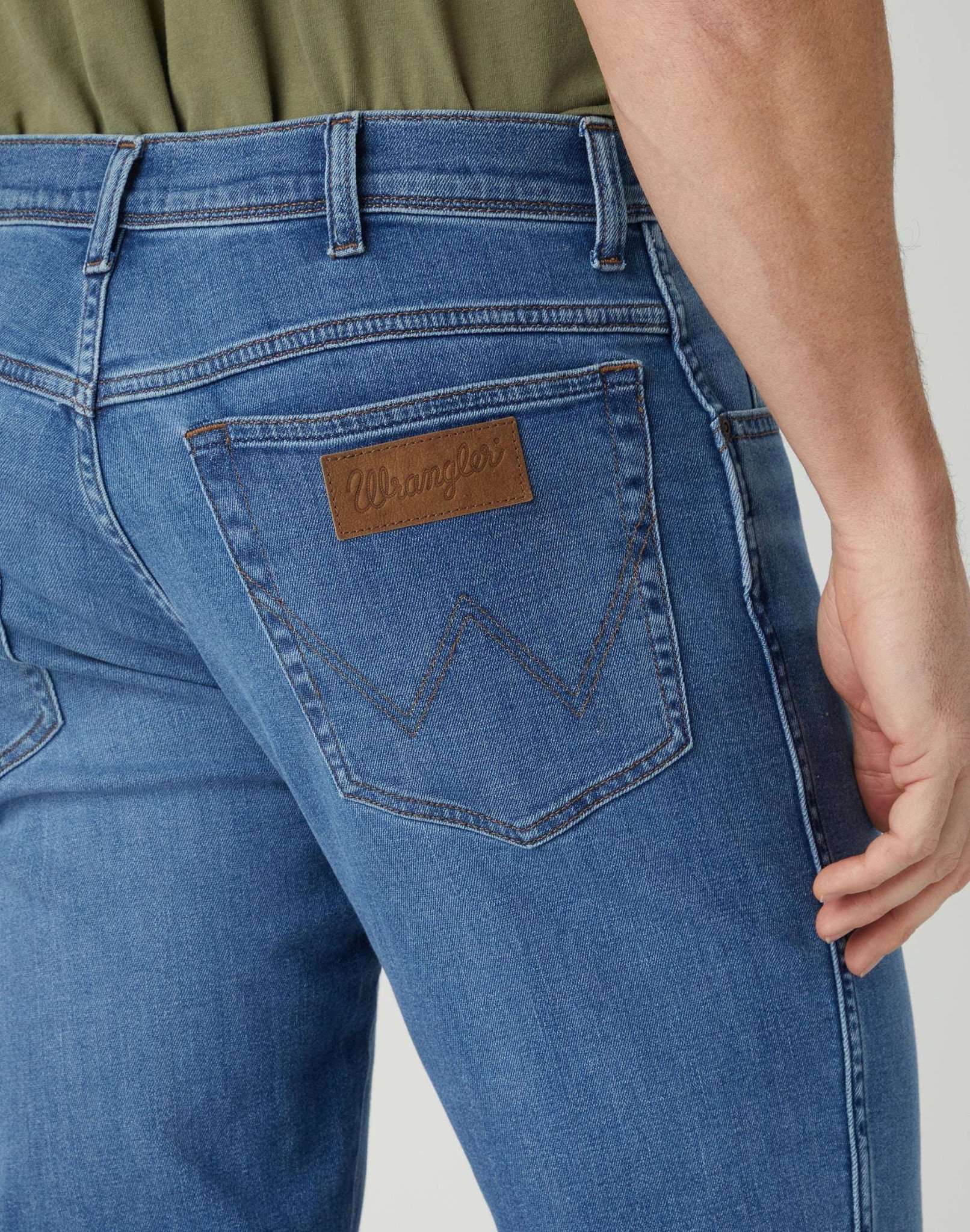 Texas Medium Stretch in nuovi jeans chiari Wrangler   