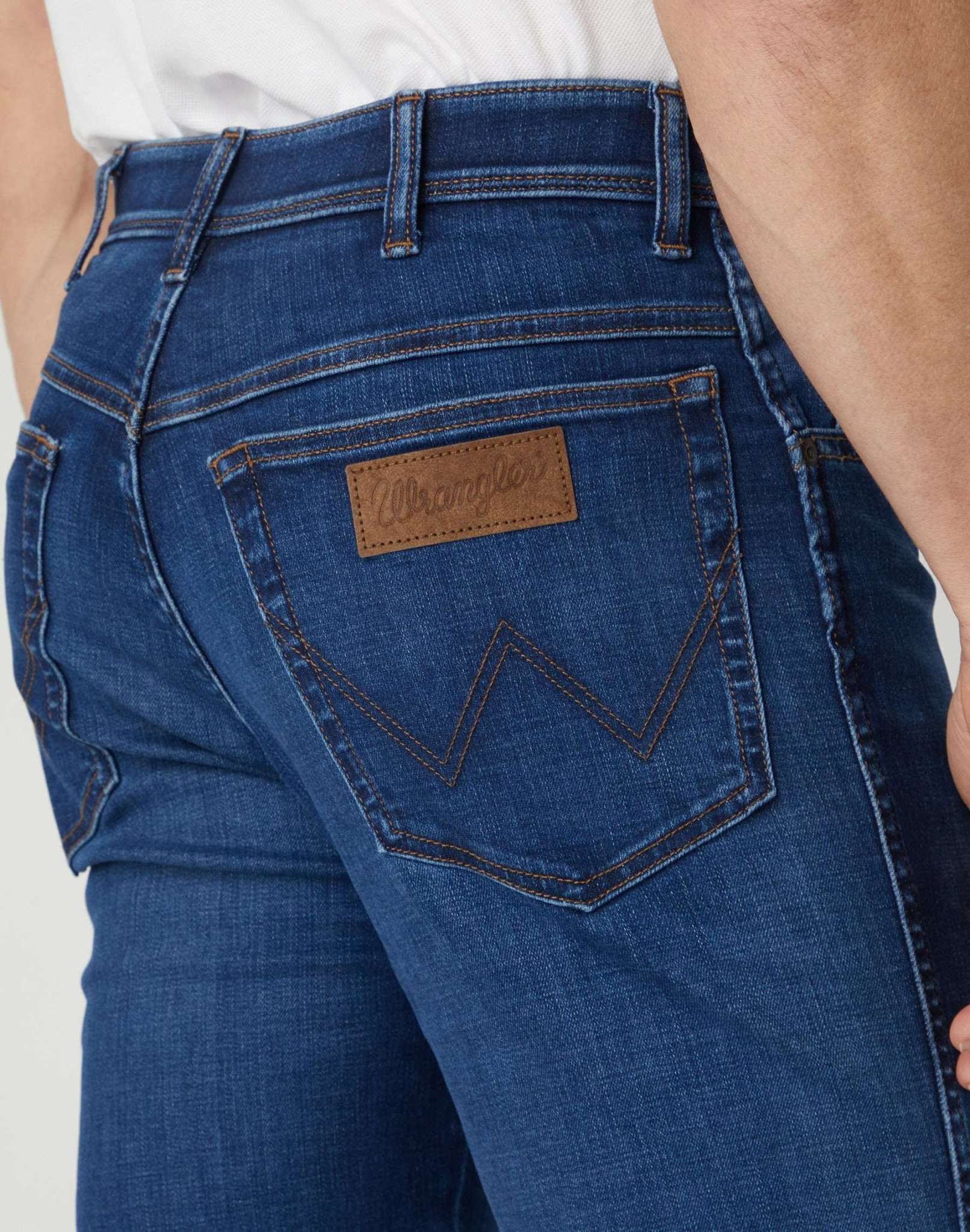 Jeans Texas Slim High Stretch in Rodeo Bull Wrangler   