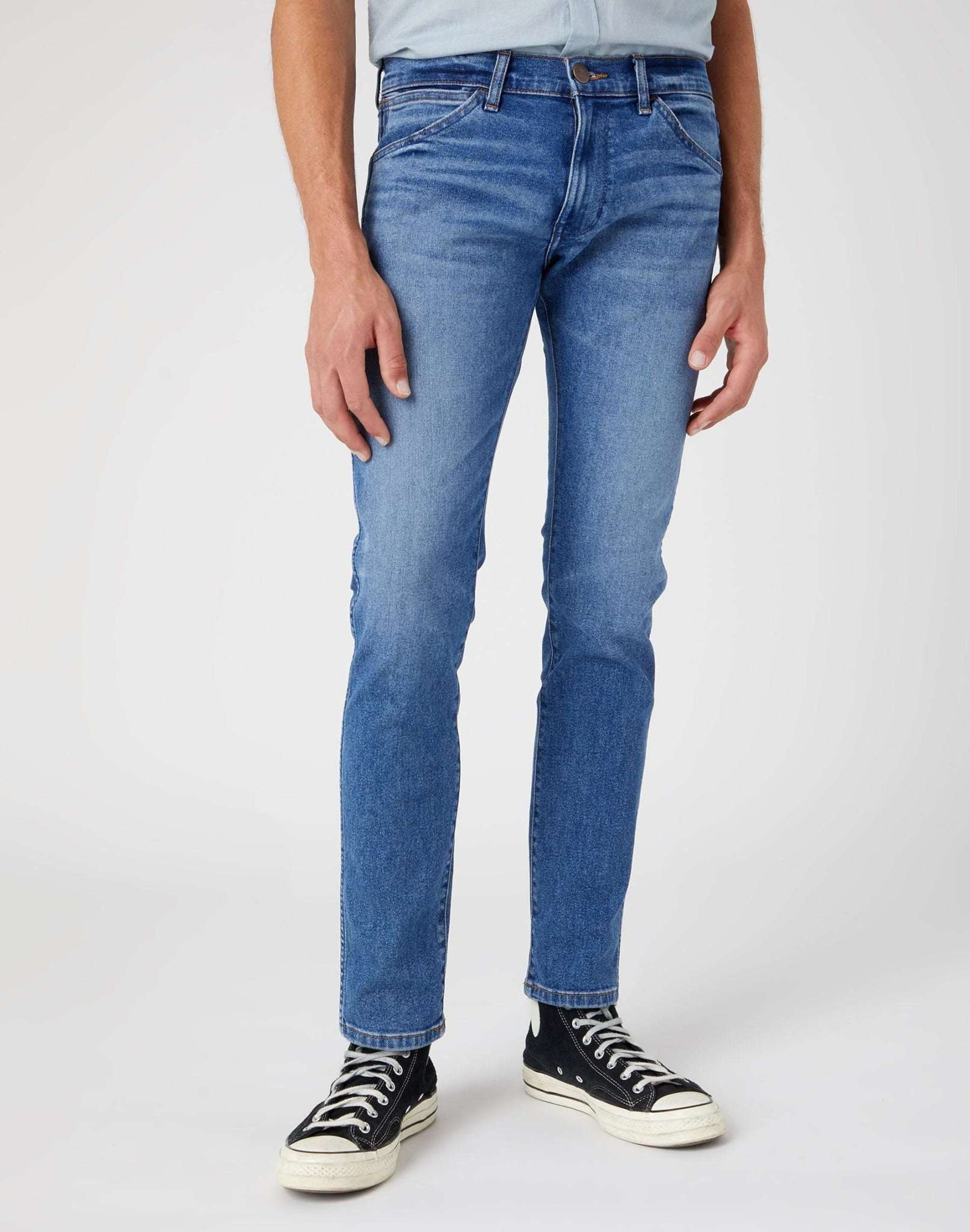 Jeans Bryson Low Stretch in Smoke Sea Wrangler   