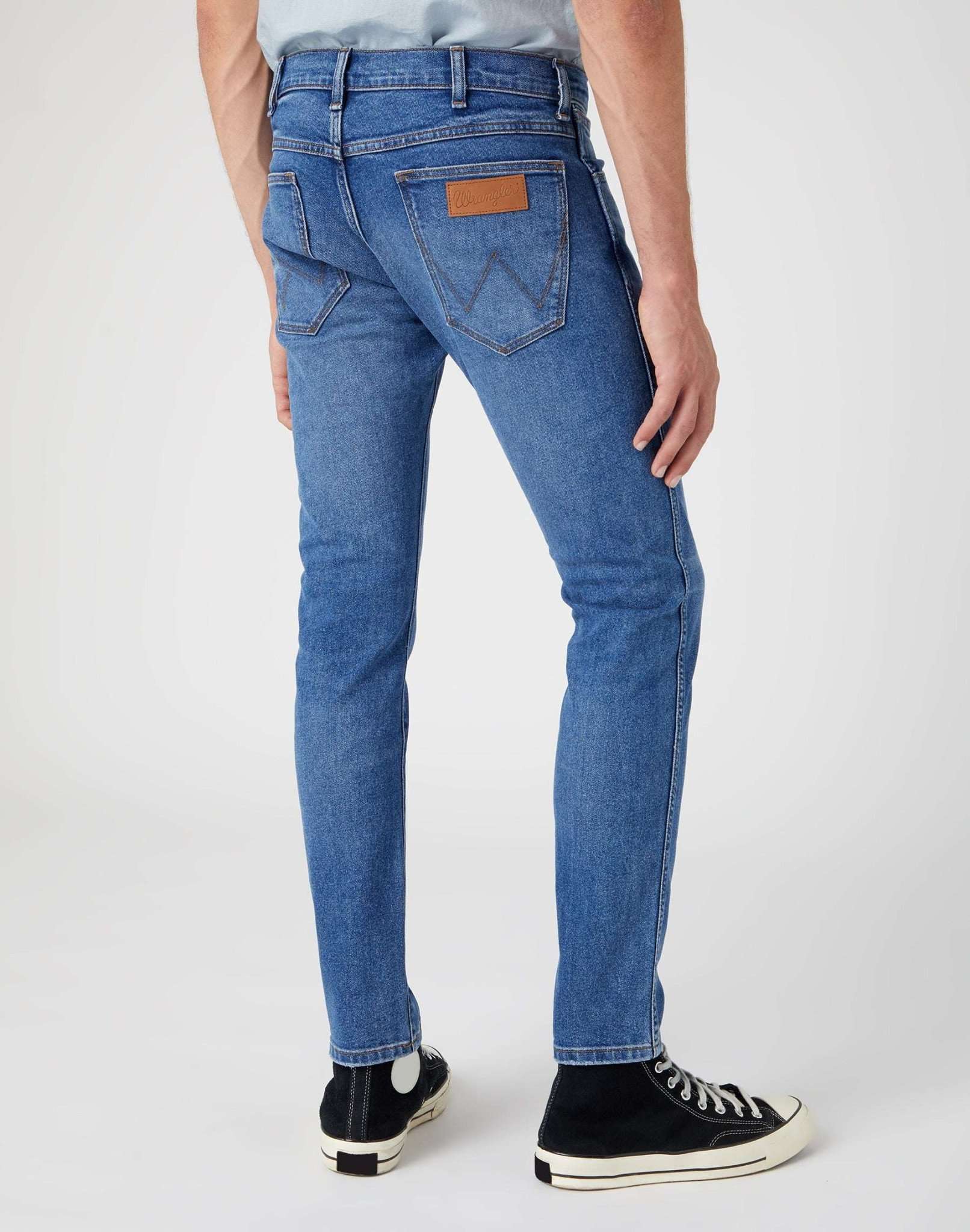 Jeans Bryson Low Stretch in Smoke Sea Wrangler   