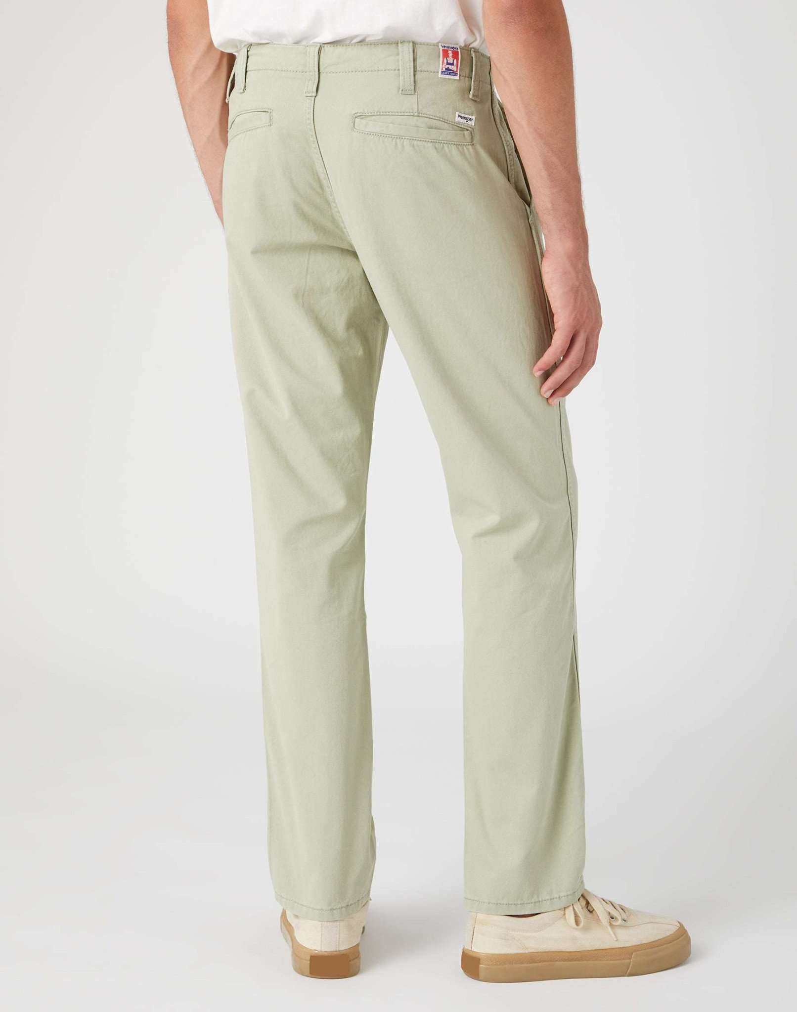 Pantaloni Casey Jones Chino in Tea Leaf Wrangler   