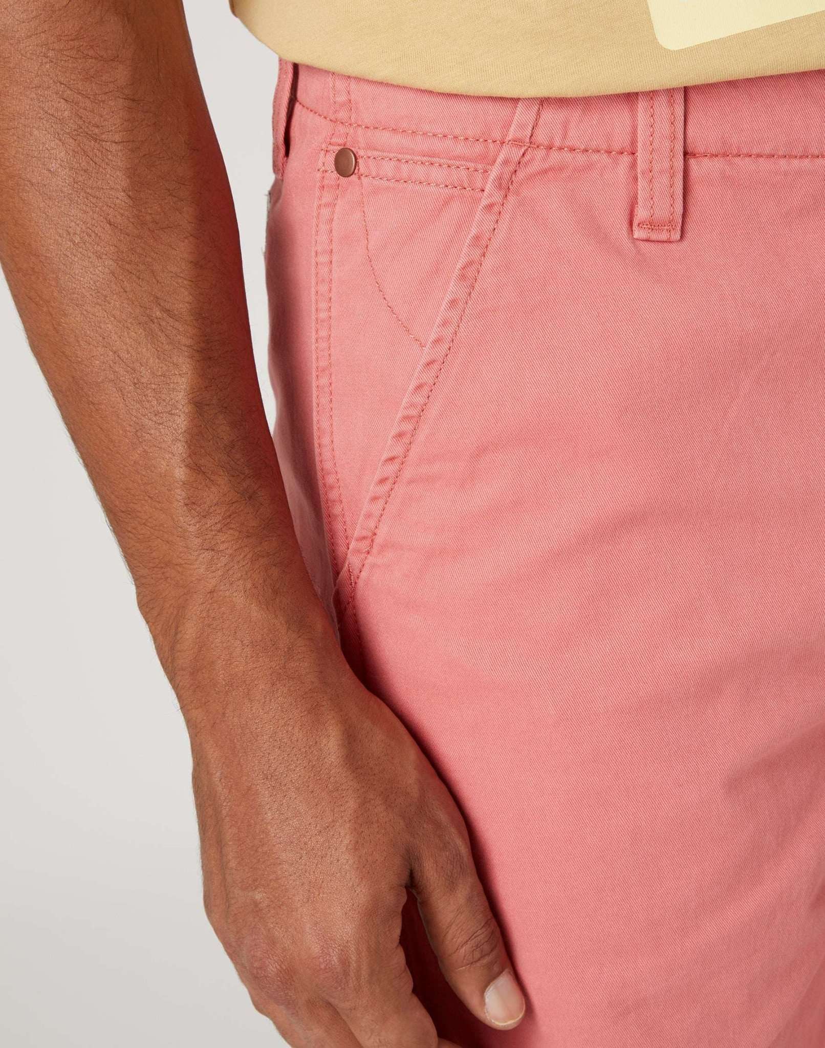 Pantaloncini Chino Casey Jones in rosa sbiadito Wrangler   