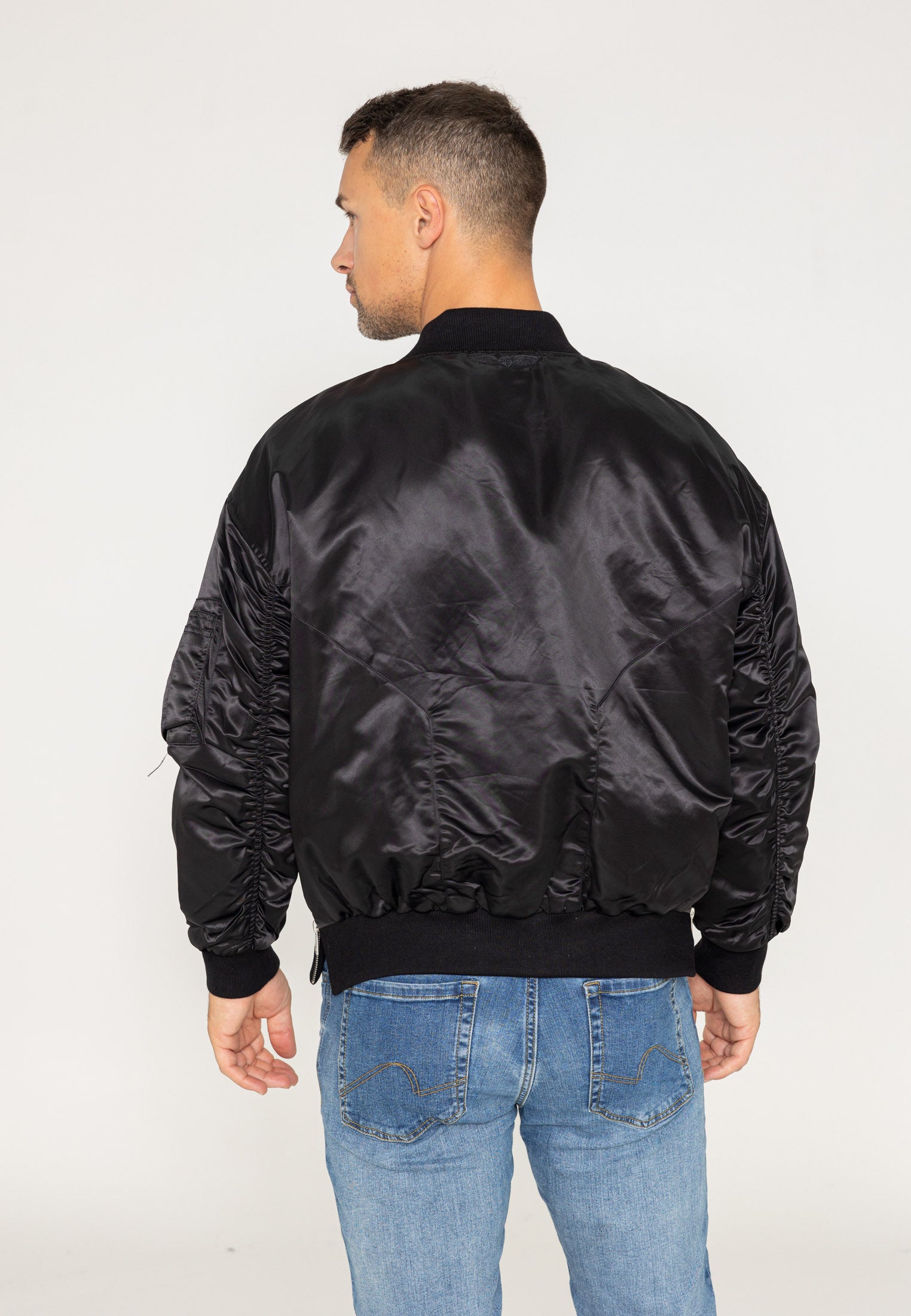 Giacca bomber Wavy U in Black Jackets Bombers Original   