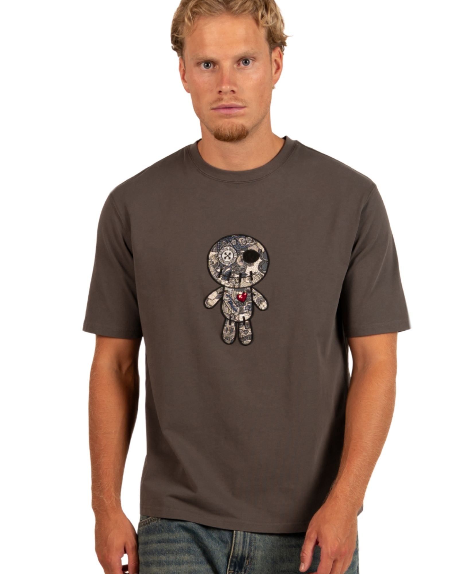 Maglietta Ennis in grigio Magliette Wrong Friends