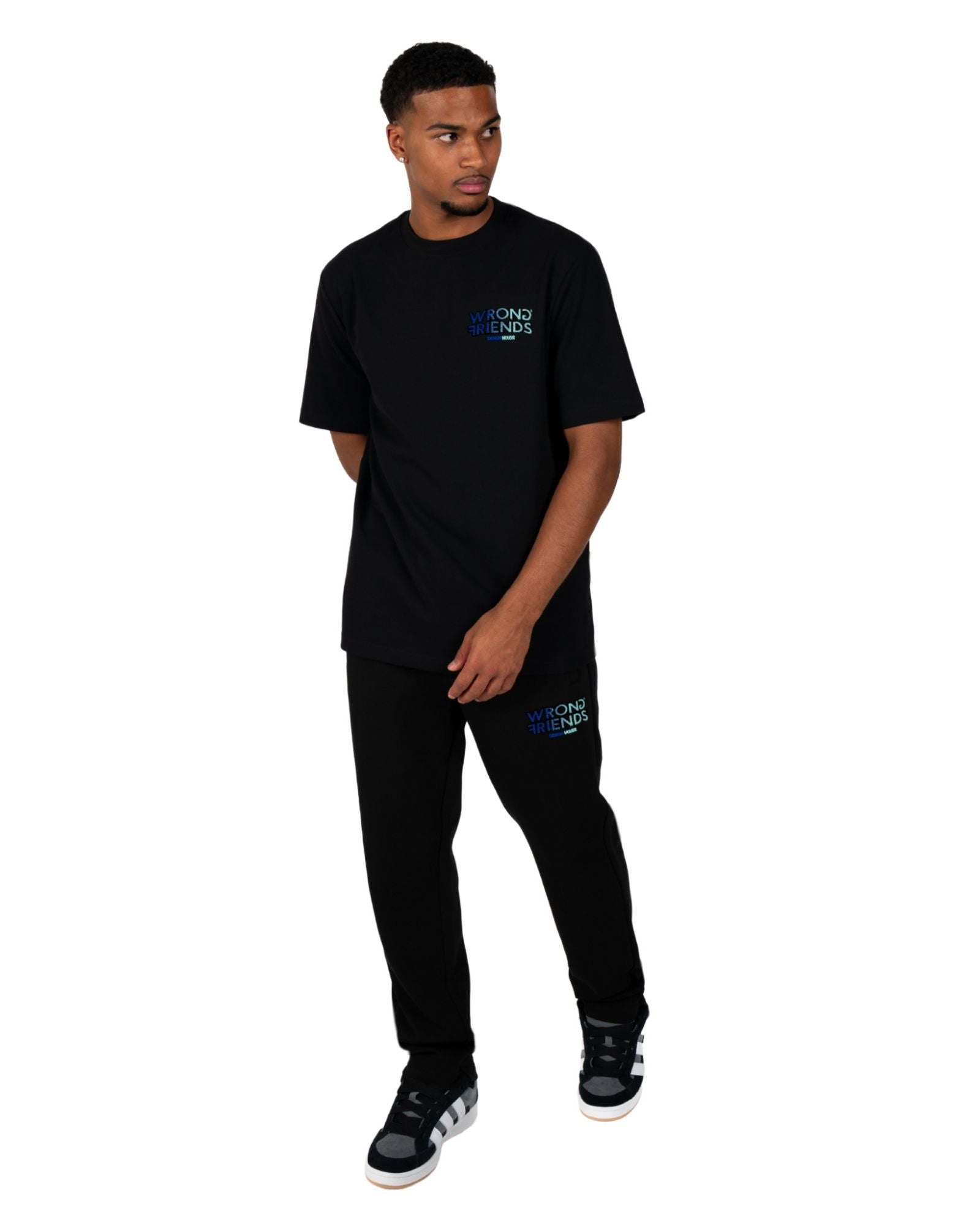 Maglietta Simi Valley in nero/blu Magliette Wrong Friends