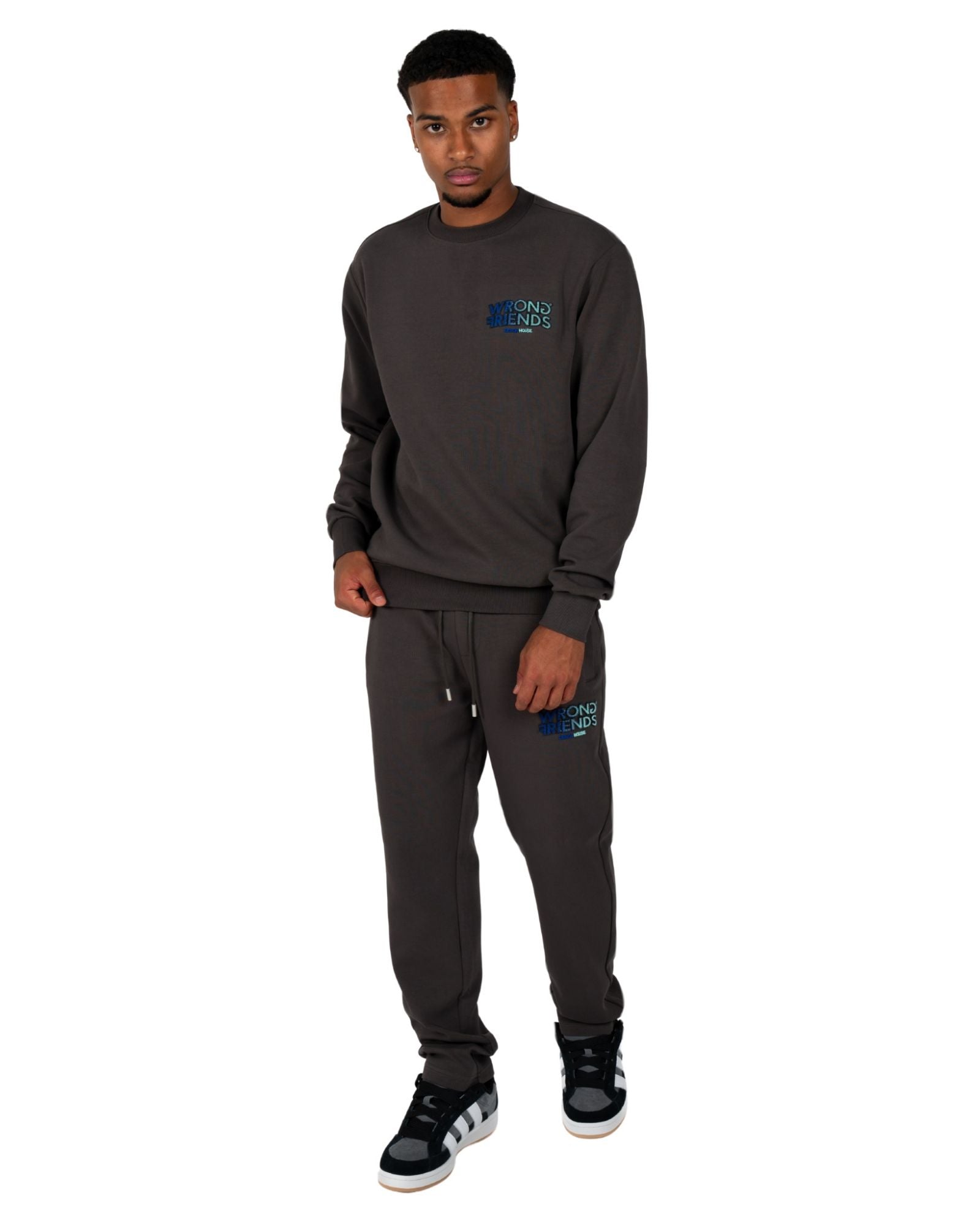 Simi Valley Jogger in grigio/blu Pantaloni Wrong Friends