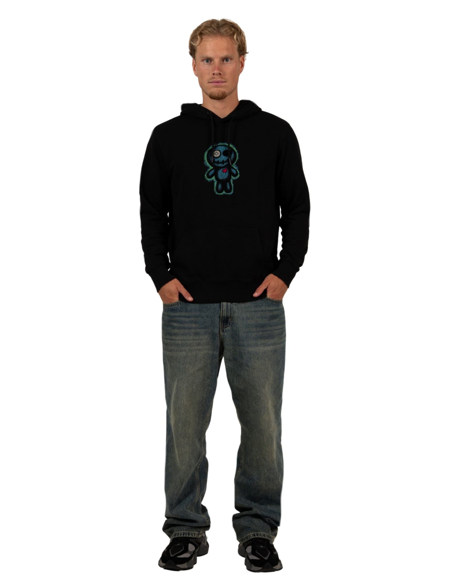 Felpa con cappuccio Williams in Nero Felpa con cappuccio Amici Sbagliati