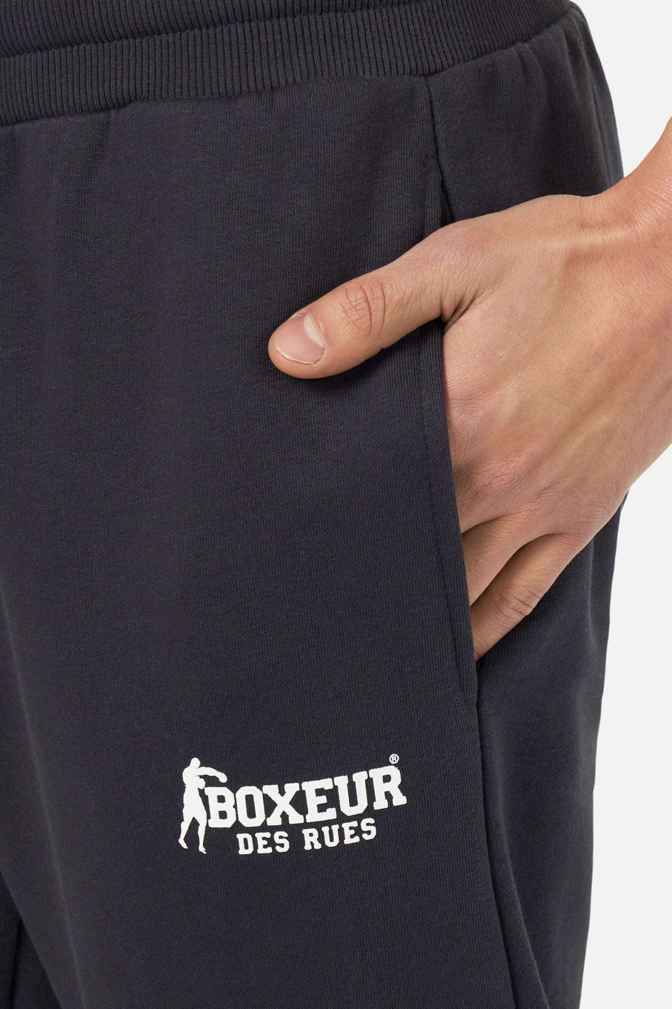 Pantalone lungo uomo in antracite Boxeur des Rues   