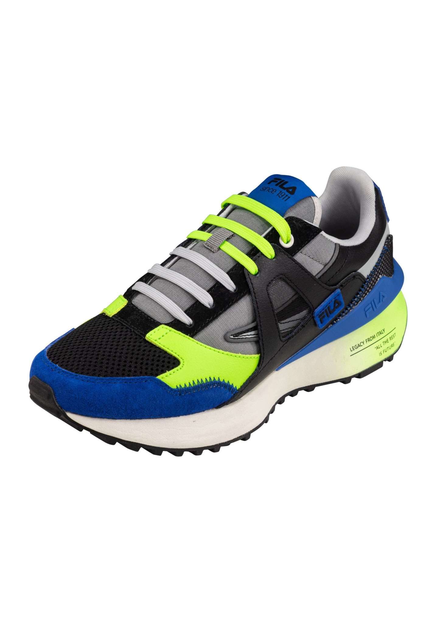 Sneakers Contempo in Nero-Lapis Blu Fila   