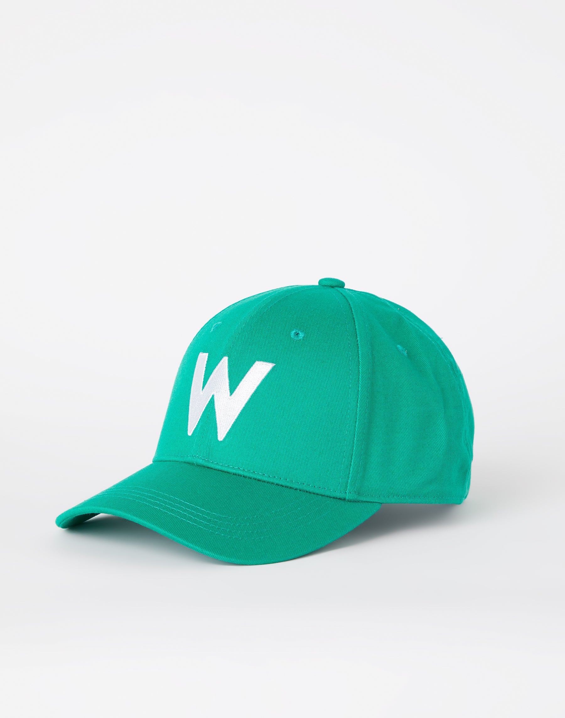 Cappello con logo W in verde folletto Cappelli Wrangler   