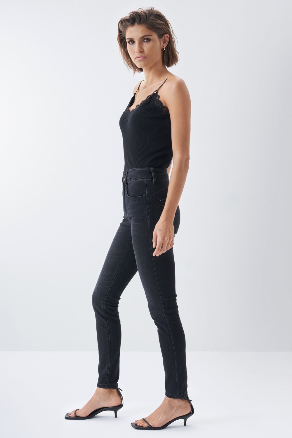 Jeans Secret Skinny Push-In neri Salsa Jeans   