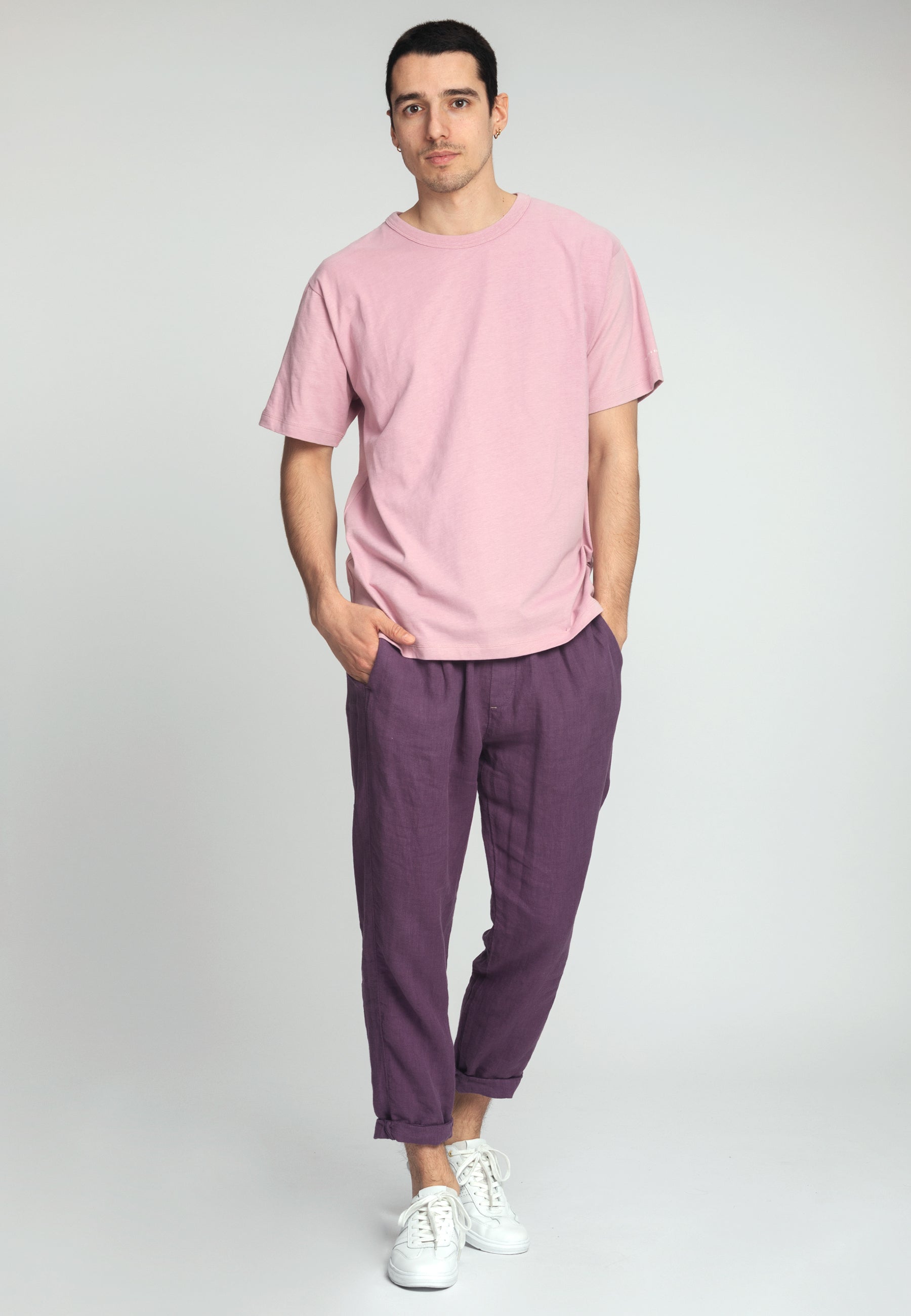 Maglietta MFAOS Print in Grape T-Shirts Colours and Sons   