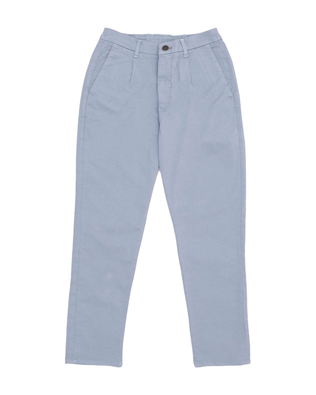 Pantaloni Cropped Chino in Sky Pants Colours and Sons   