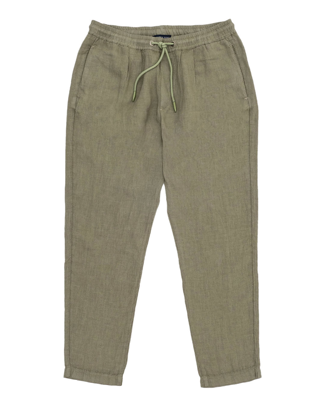 Pantaloni in lino con taglio a oliva Colours and Sons   