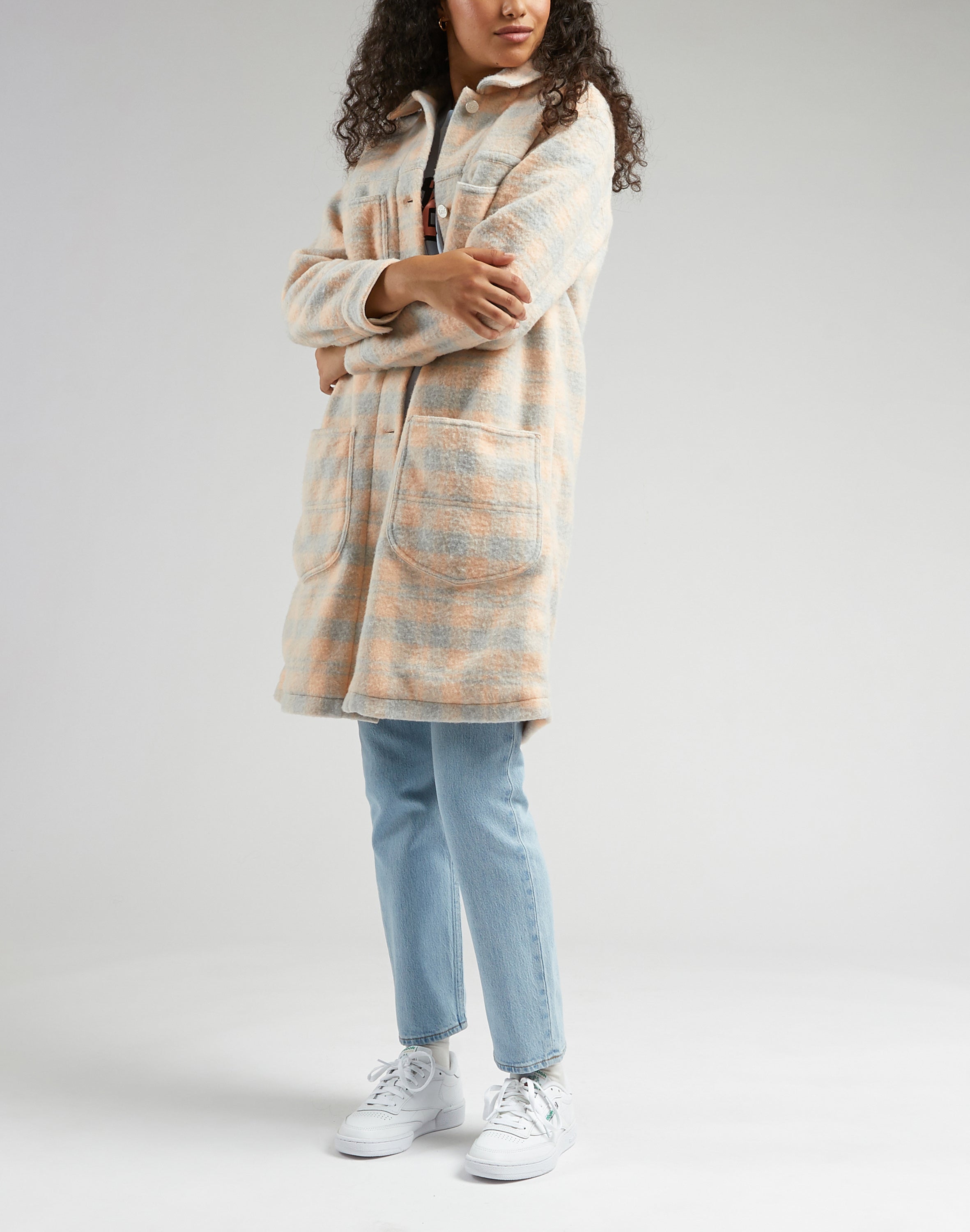 Cappotto chore allungato in Peach Buzz Jackets Lee   