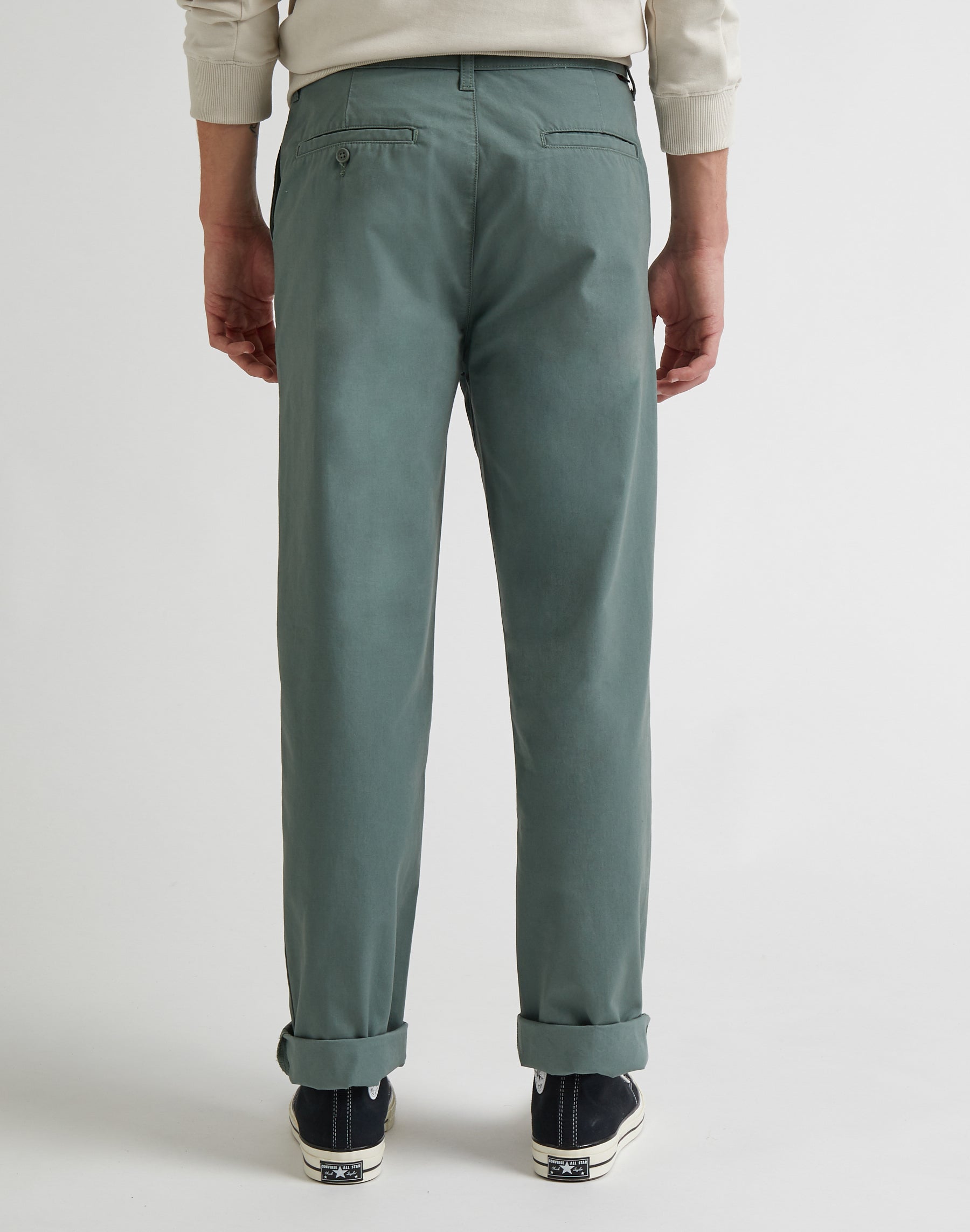 Pantaloni chino rilassati in Fort Green Lee   