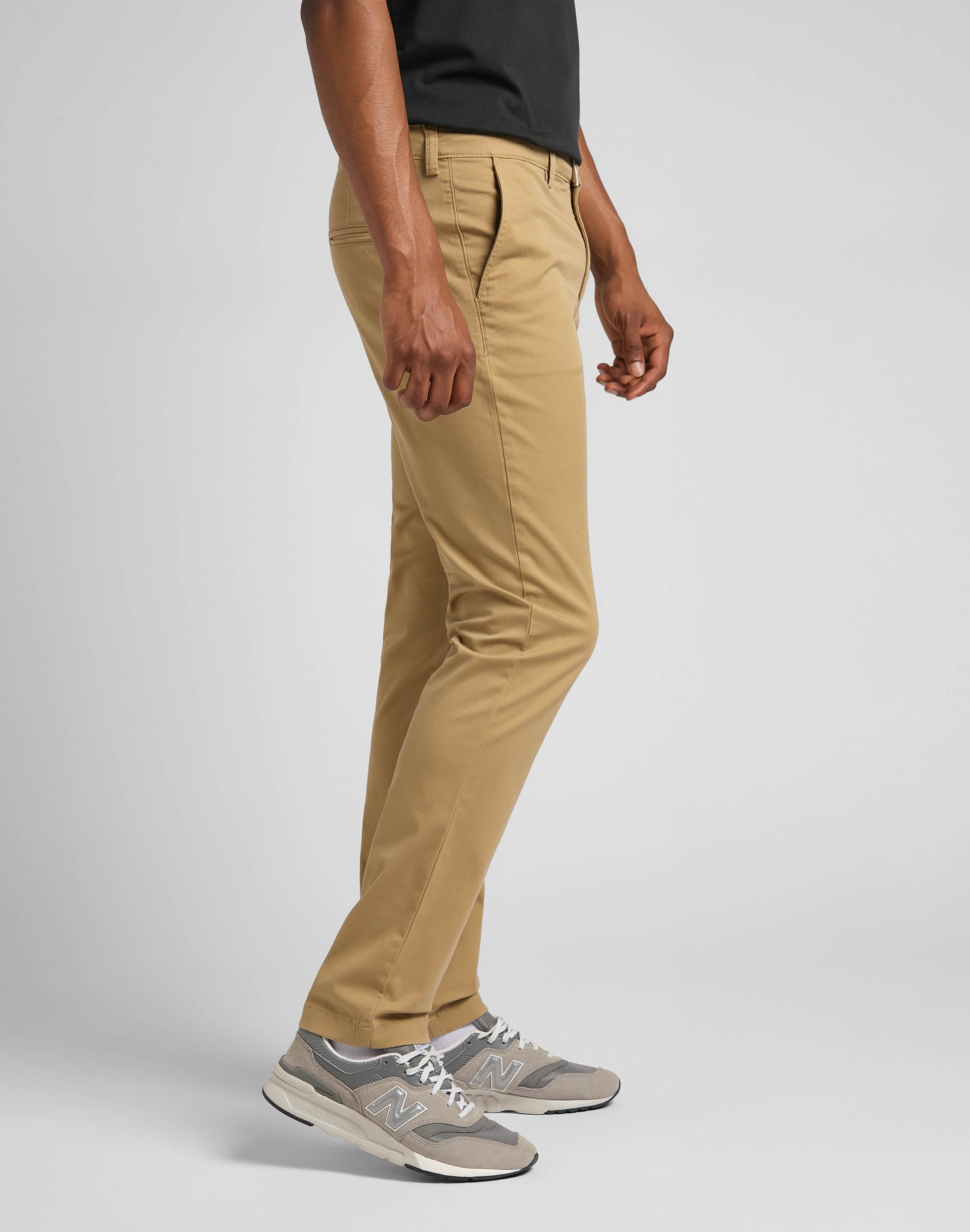 Pantaloni slim chino in argilla Lee   