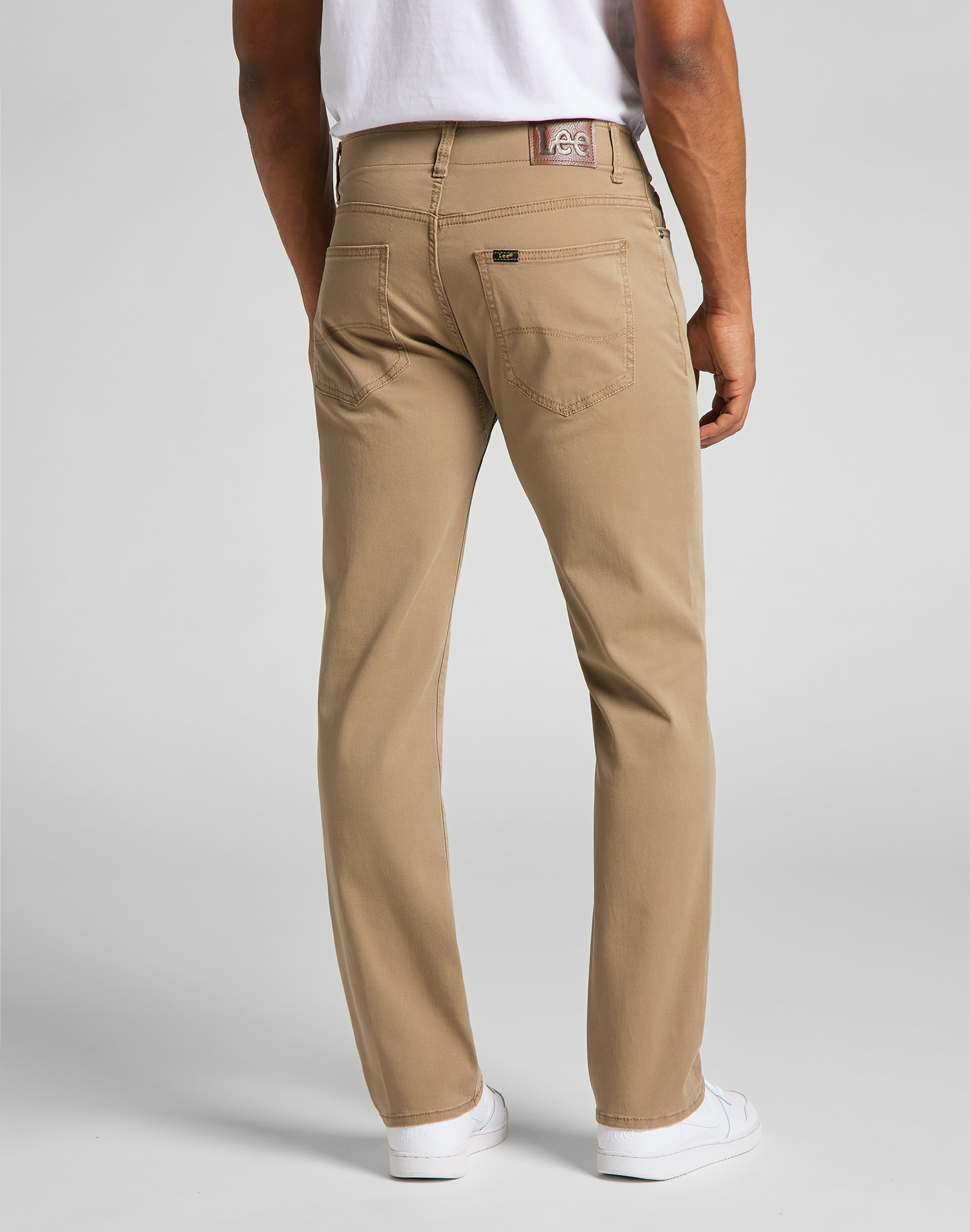 Pantaloni dritti XM in Cougar Lee   