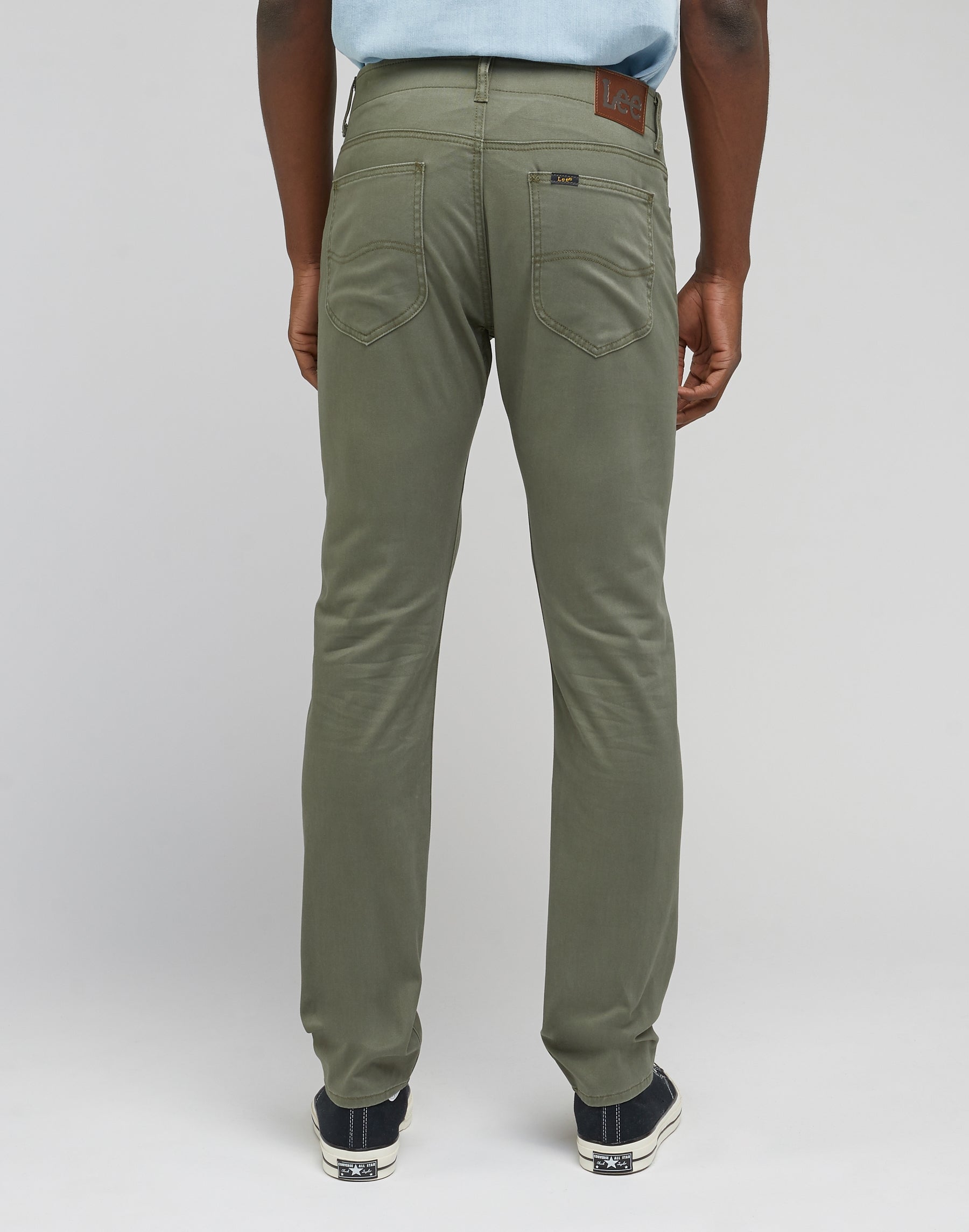 Pantaloni slim fit MVP in oliva smorzata Lee   