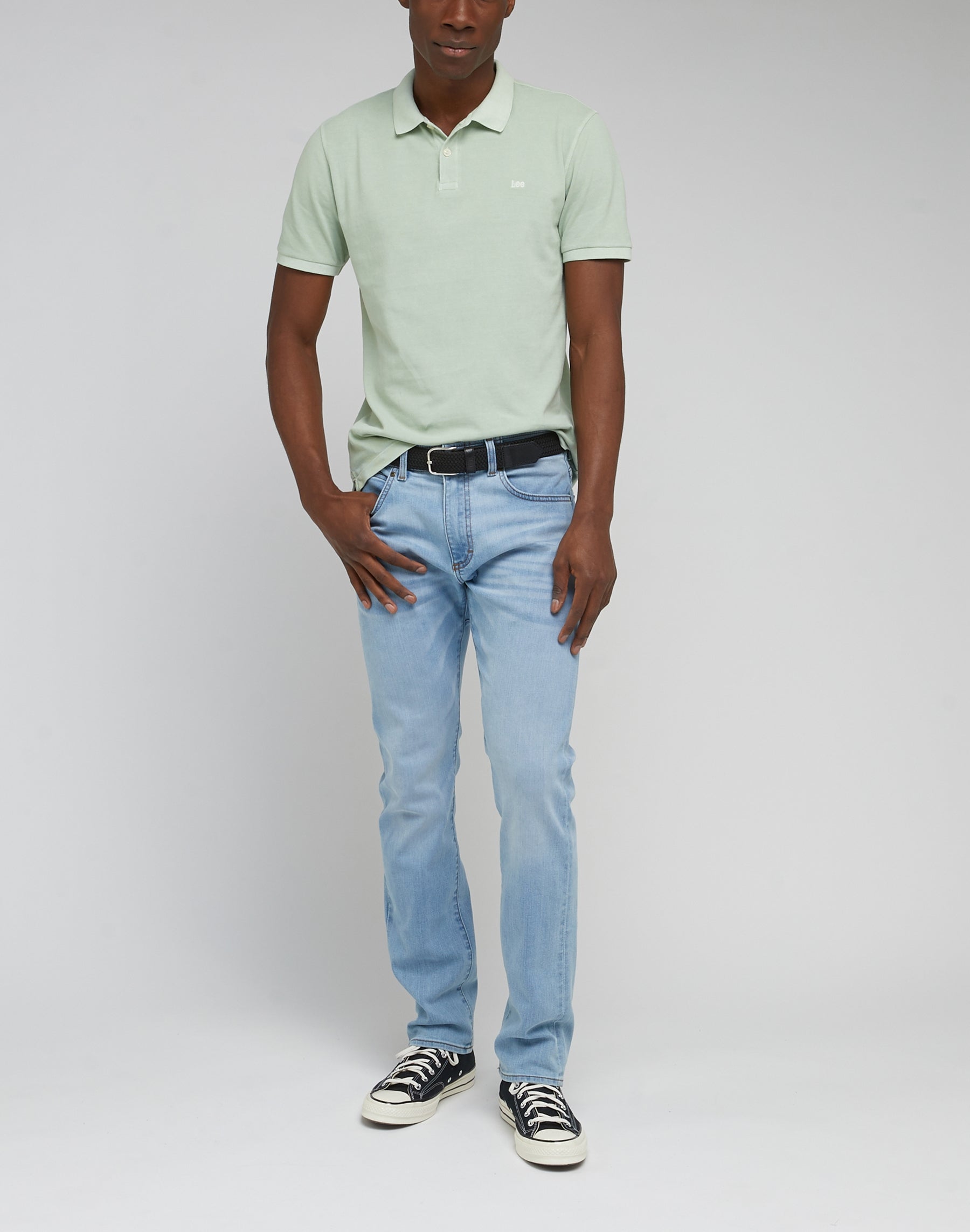 Jeans slim fit Mvp in Heron Blu Lee   