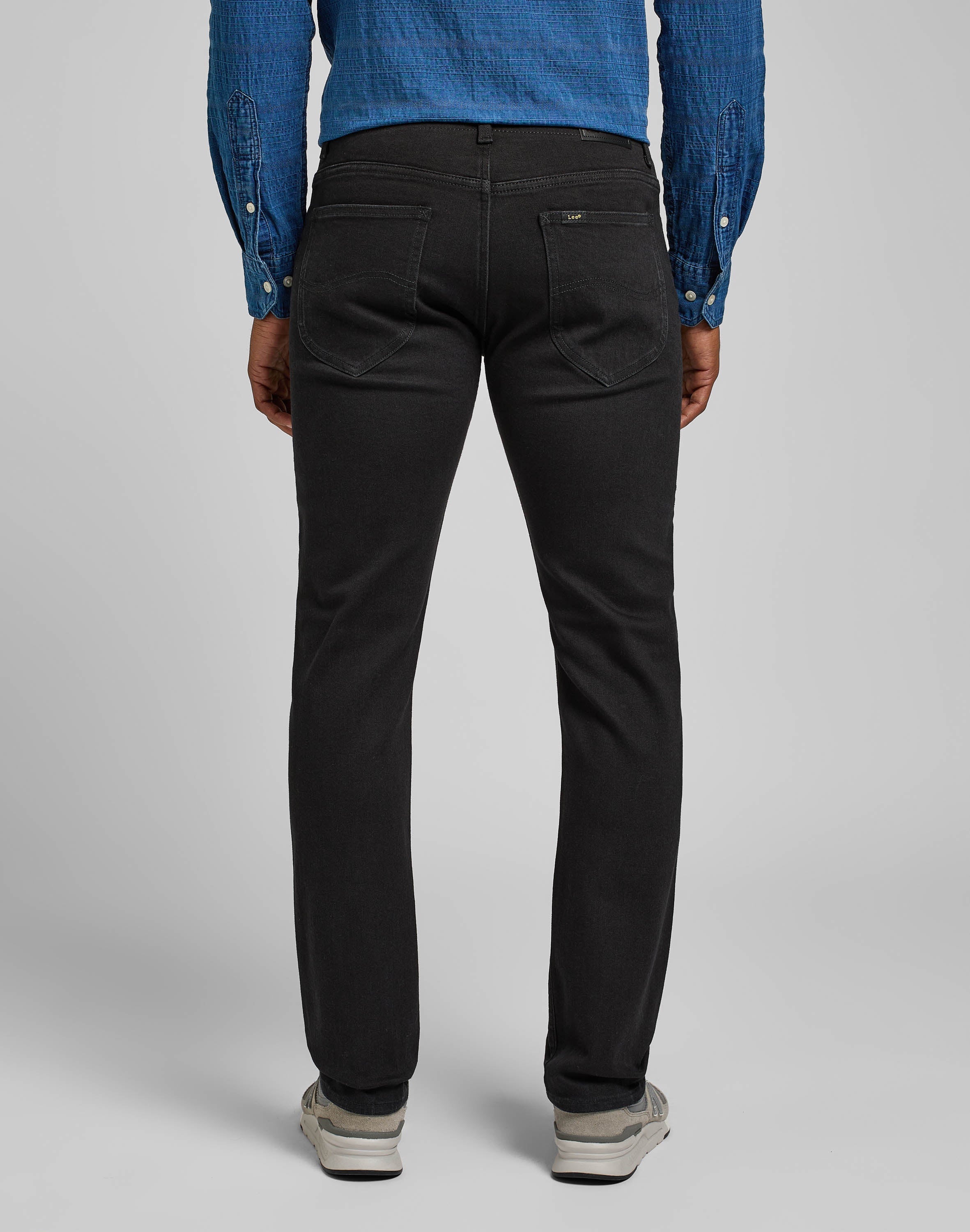 Jeans slim fit MVP in nero Lee   