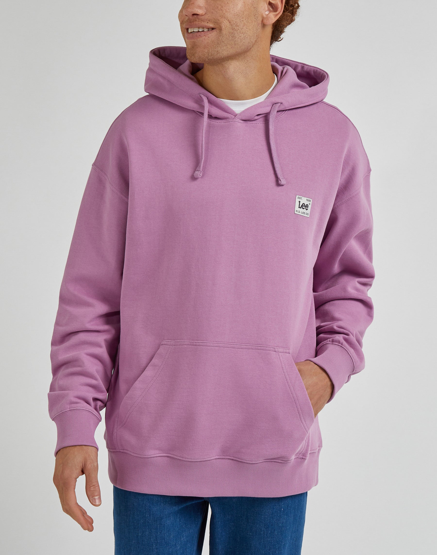 Felpa con cappuccio Core Loose in Pansy Hoodie Lee   