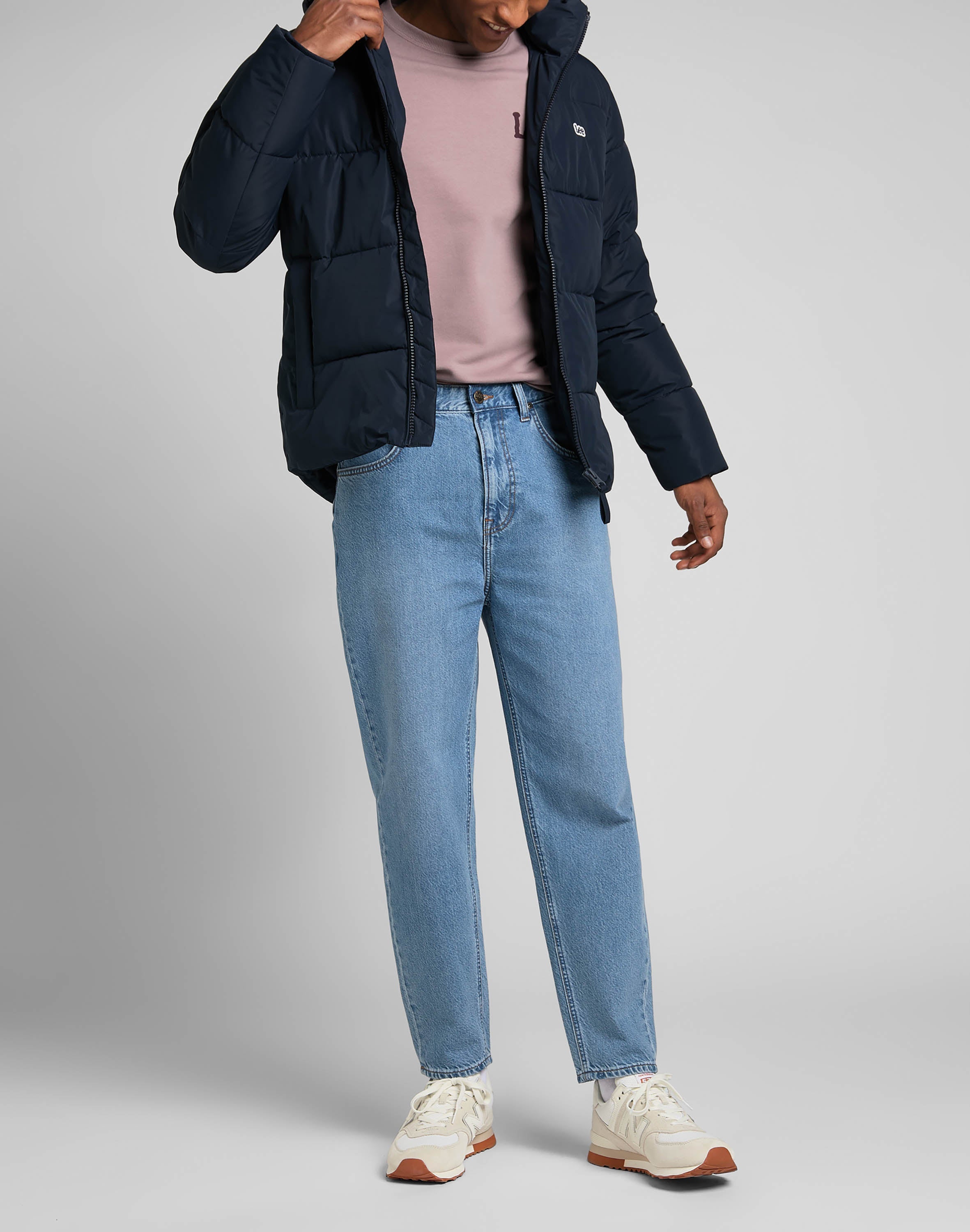 Giacca Puffer in Sky Captain Jackets Lee   