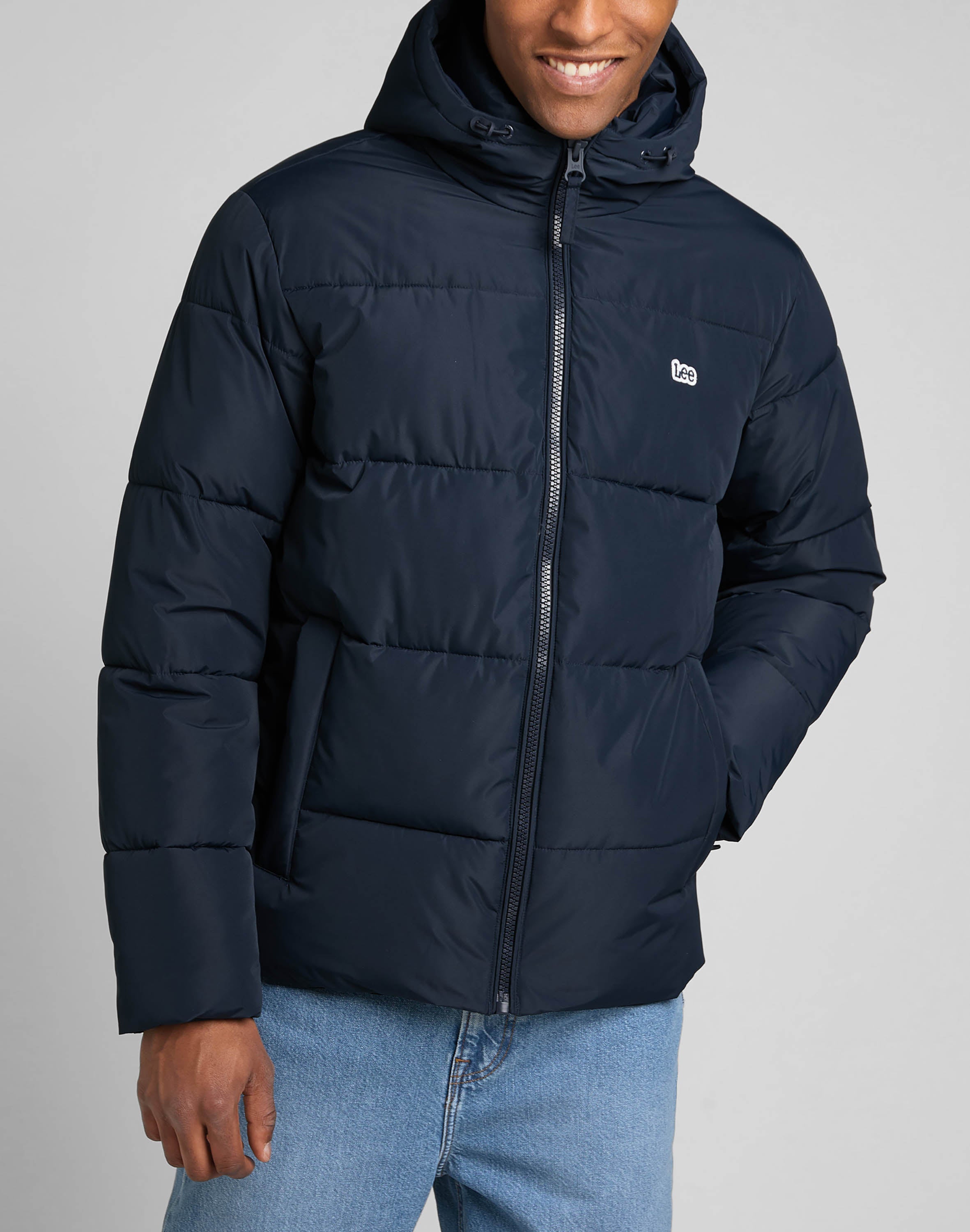 Giacca Puffer in Sky Captain Jackets Lee   