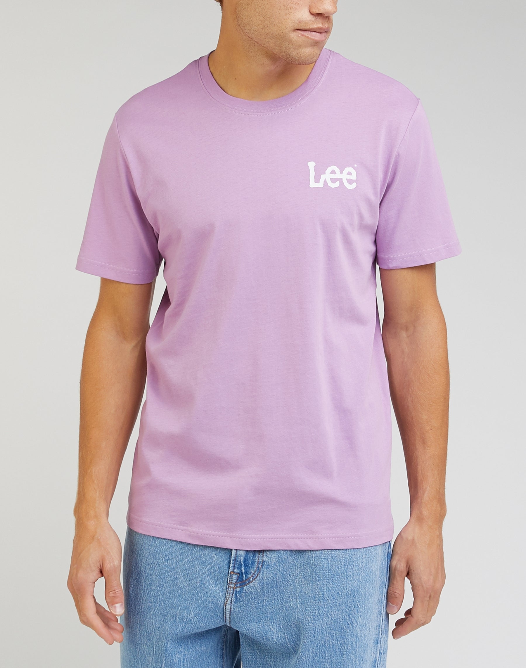 T-shirt media Wobbly Lee in Pansy T-Shirts Lee   