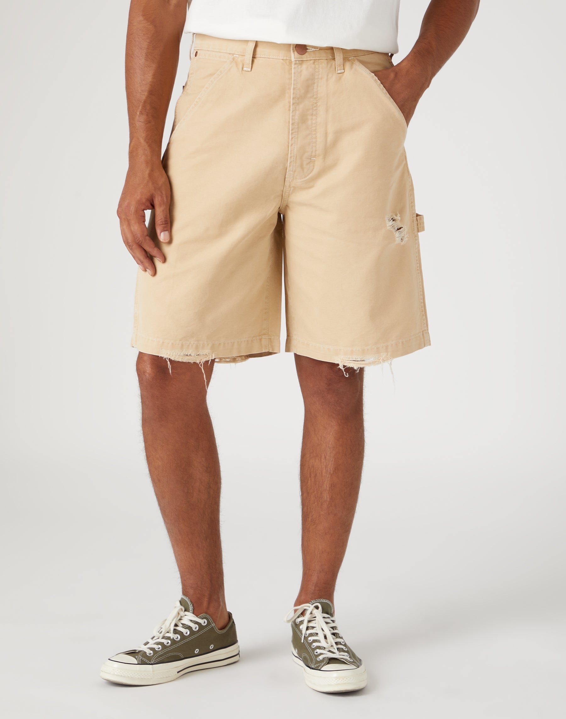 Pantaloncini Casey Jones Utility in Taos Taupe Wrangler   