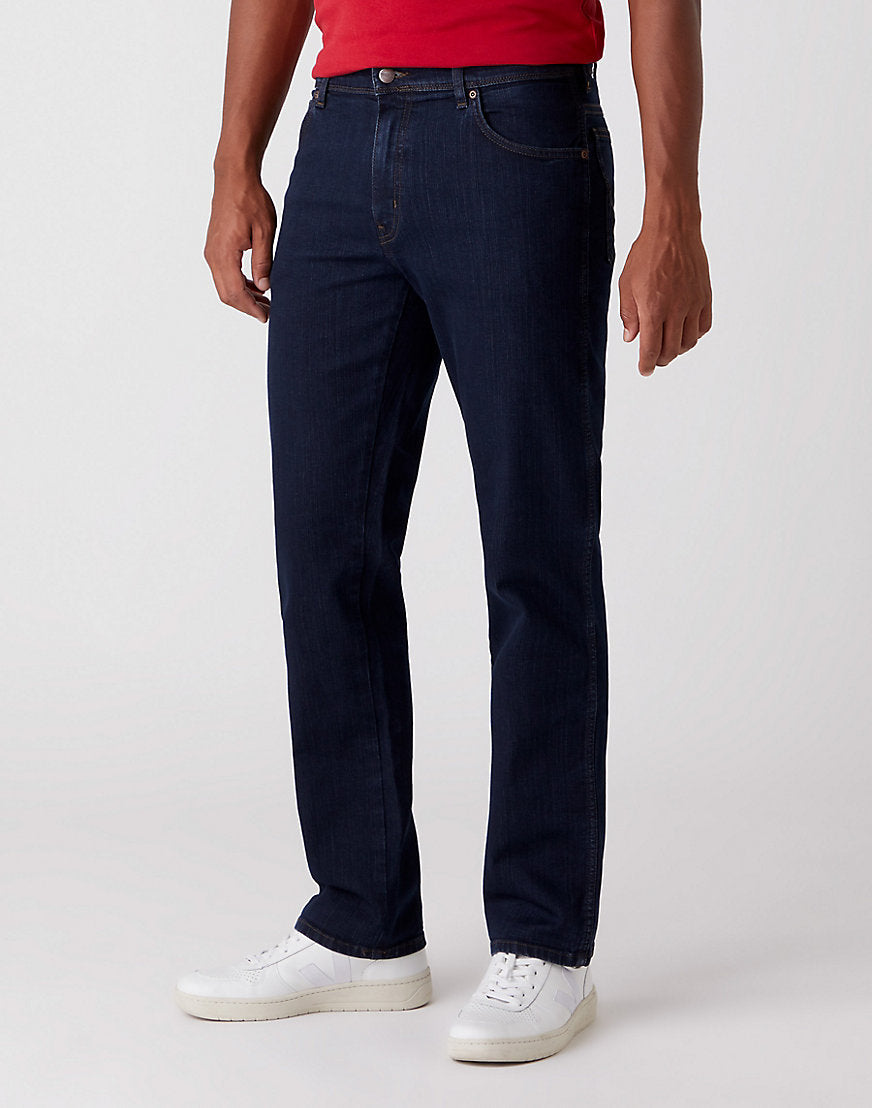 Jeans Texas Low Stretch in blu nero Wrangler   