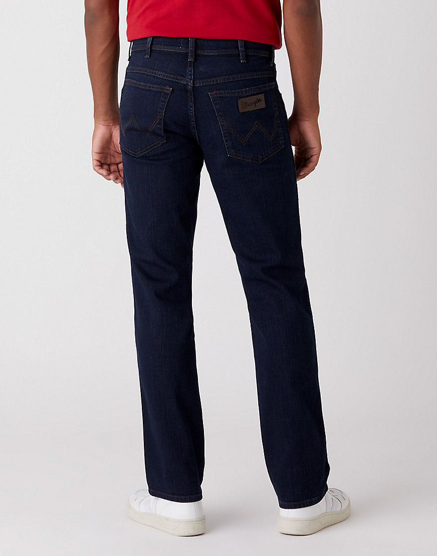 Jeans Texas Low Stretch in blu nero Wrangler   