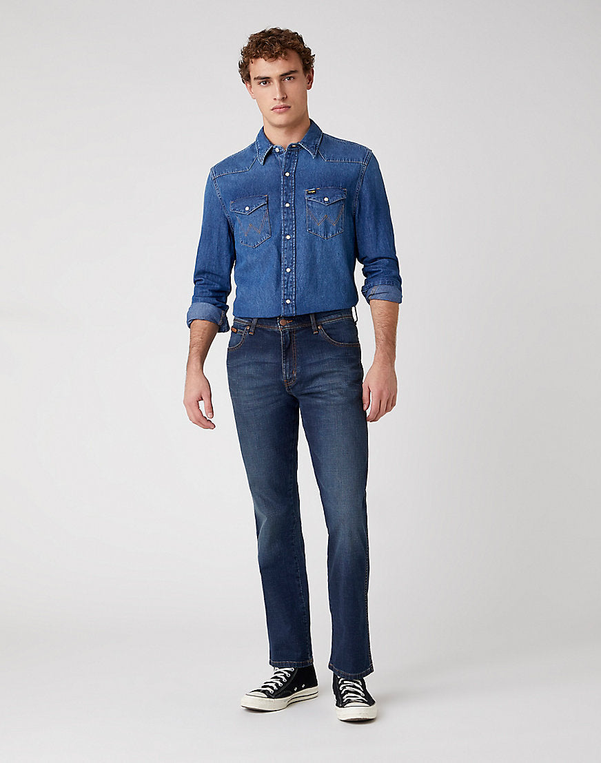 Jeans Texas Low Stretch in tinta vintage Wrangler   