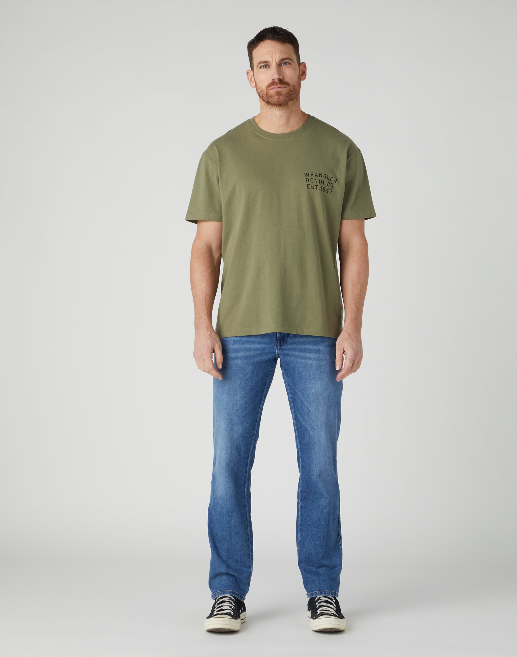 Texas Medium Stretch in nuovi jeans chiari Wrangler   