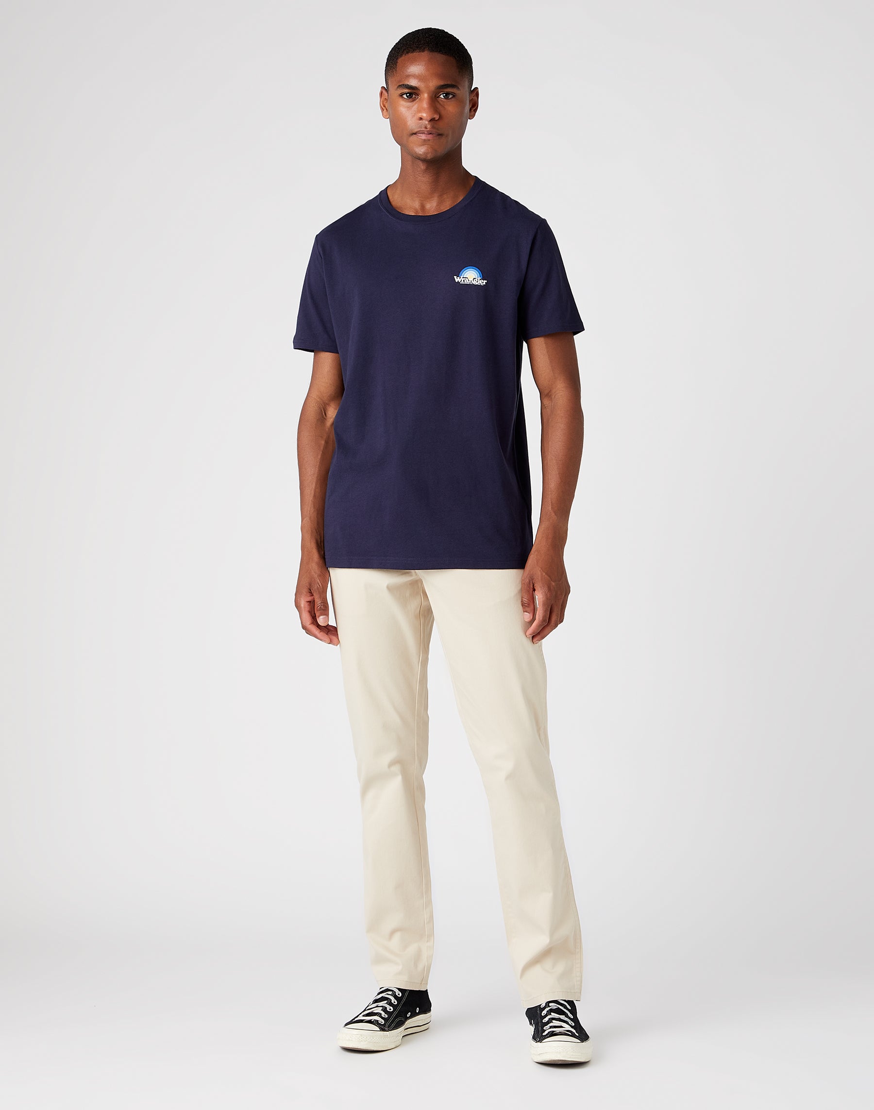 Pantaloni Texas Slim in pietra pomice Pantaloni Wrangler   