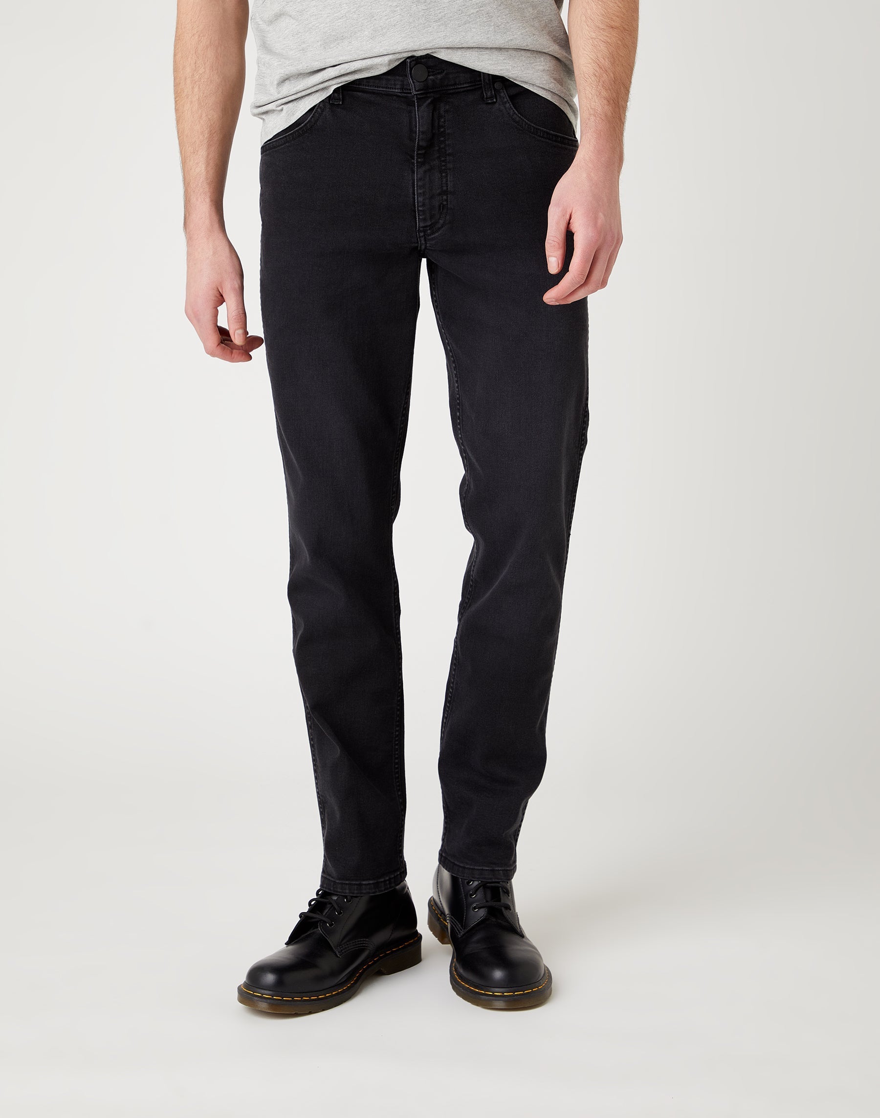 Jeans Greensboro High Stretch in Black Crow Wrangler   