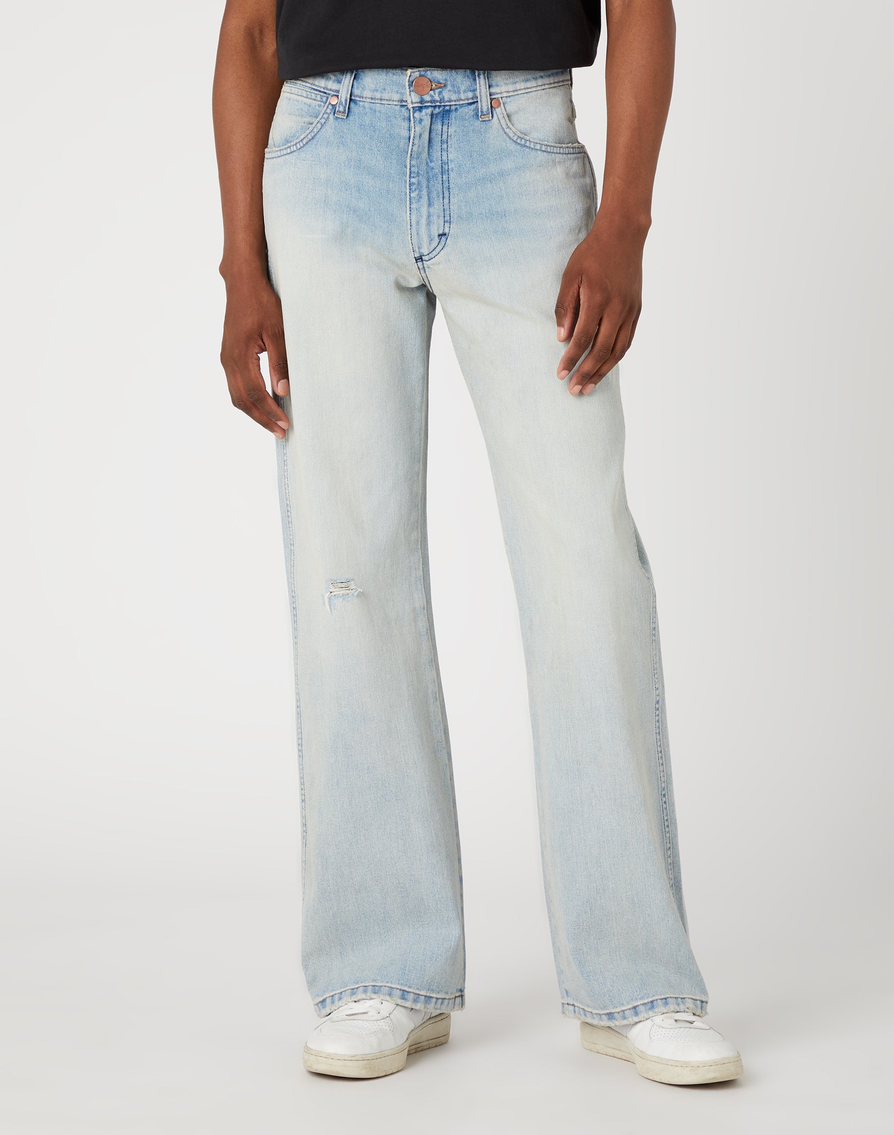 Volpe in jeans Sunfade Wrangler   