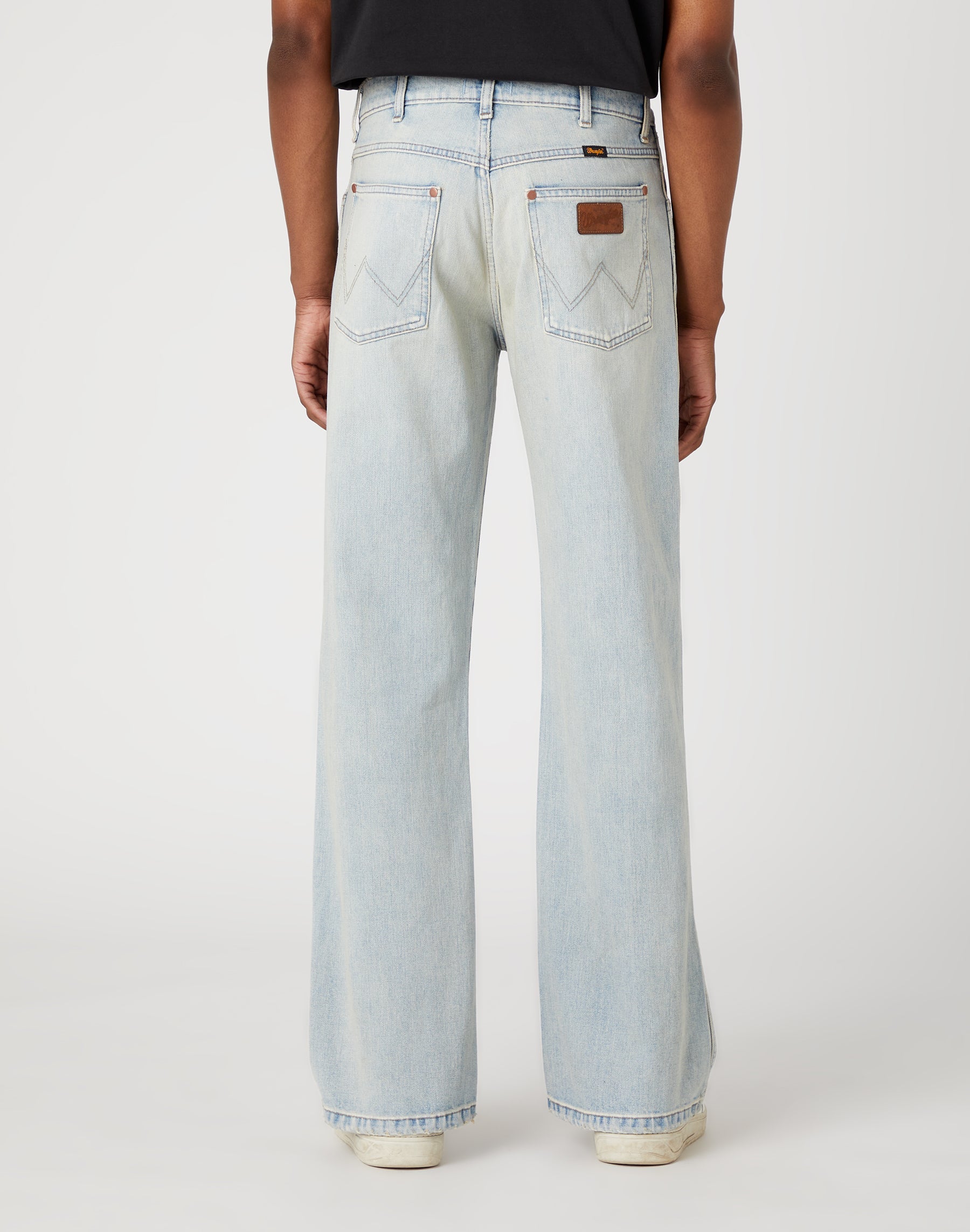 Volpe in jeans Sunfade Wrangler   