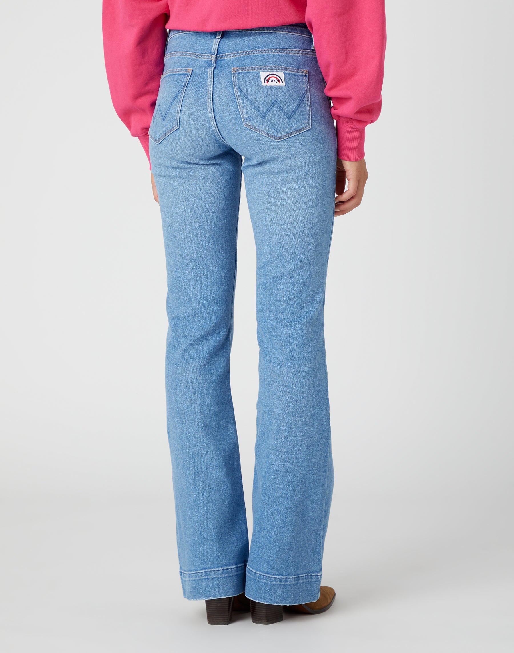 Jeans Flare in Hazel Wrangler   