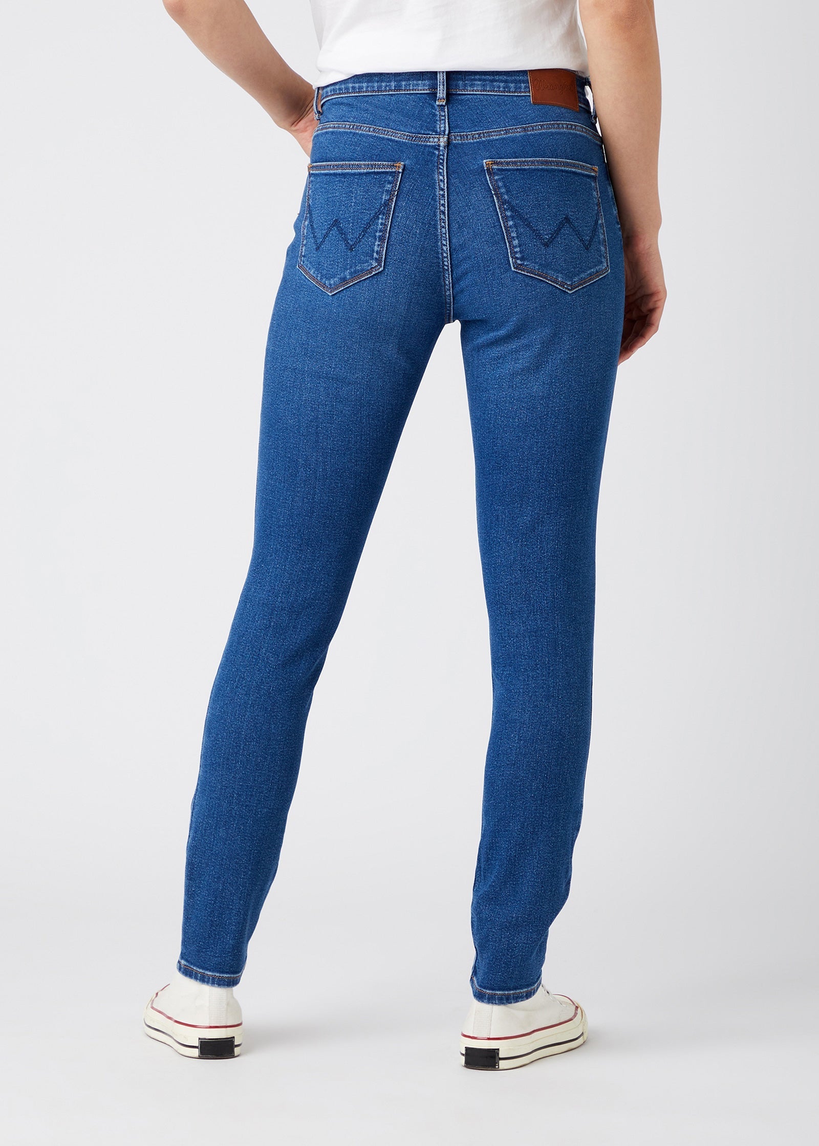 High Rise Jeans skinny in camelia Jeans Wrangler   