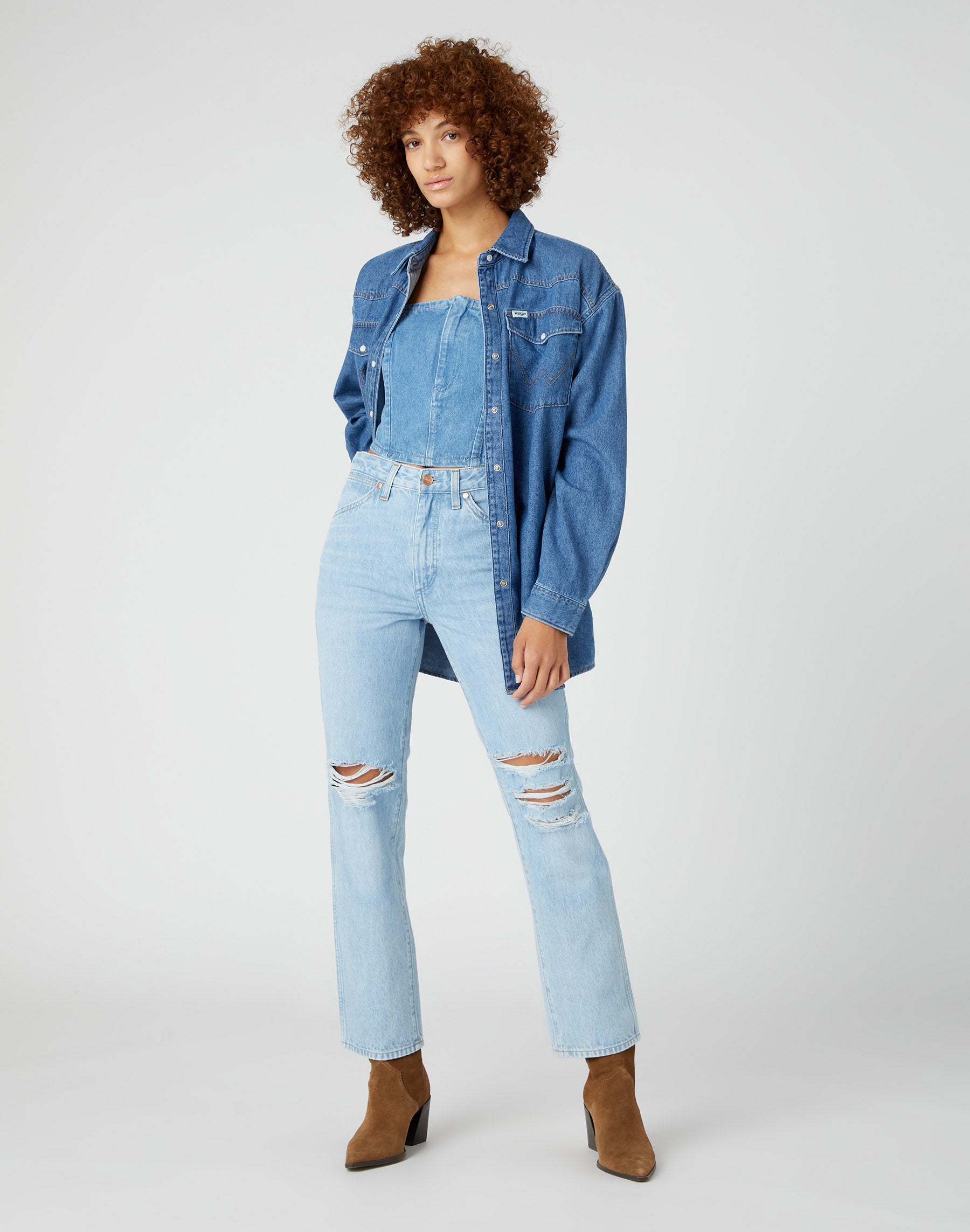 Wild West in Bad Intentions Jeans Wrangler   