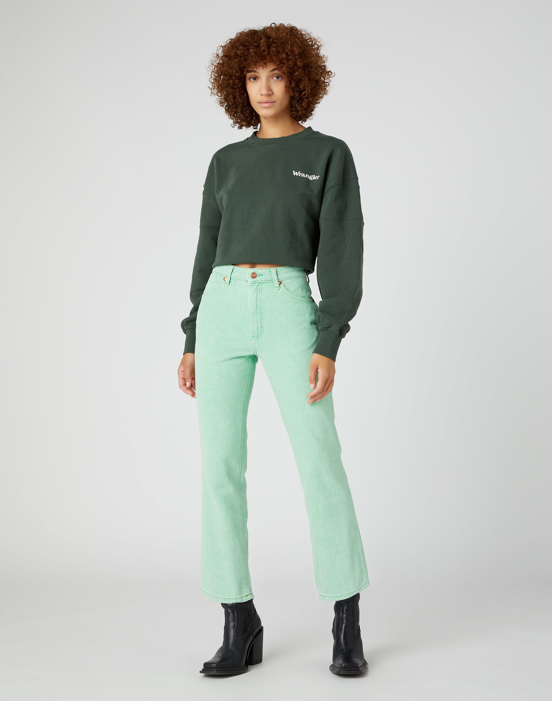 Wild West in Cactus Jeans Wrangler   