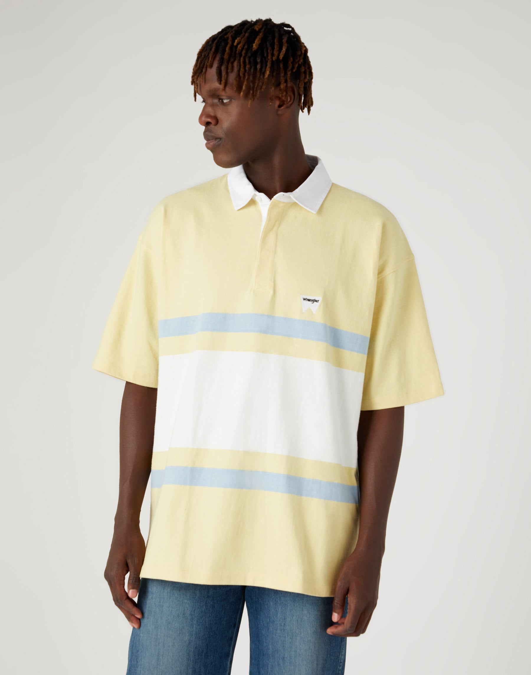 Polo da rugby in ananas a fette Polo Wrangler   