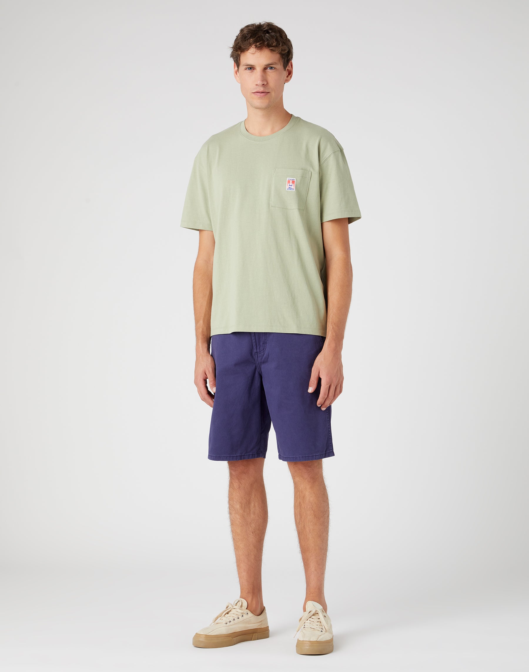 T-shirt Casey Jones Pocket Tee in Tea Leaf T-Shirt Wrangler   