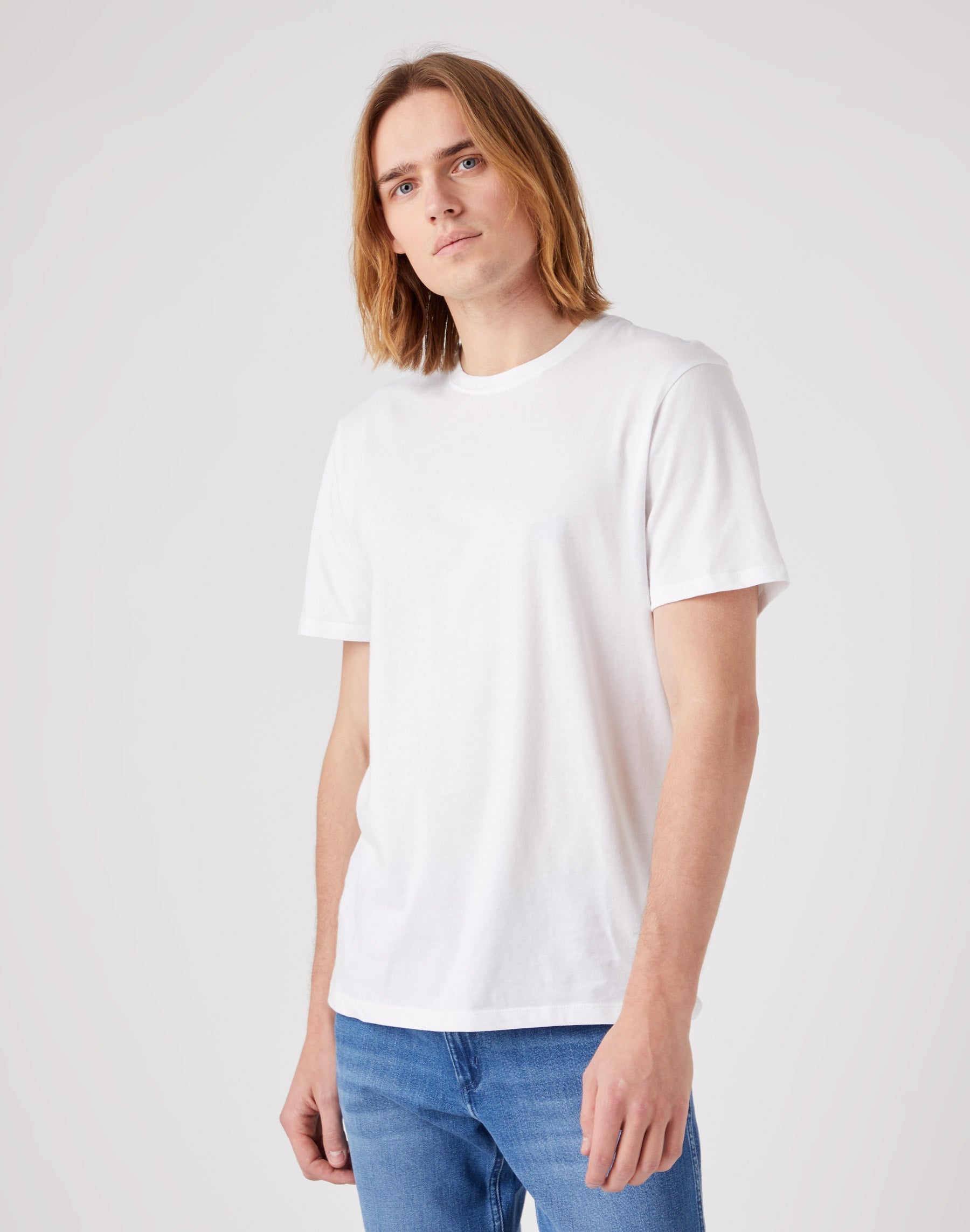 2 Pack Tee in Marina/Bianco Magliette Wrangler   