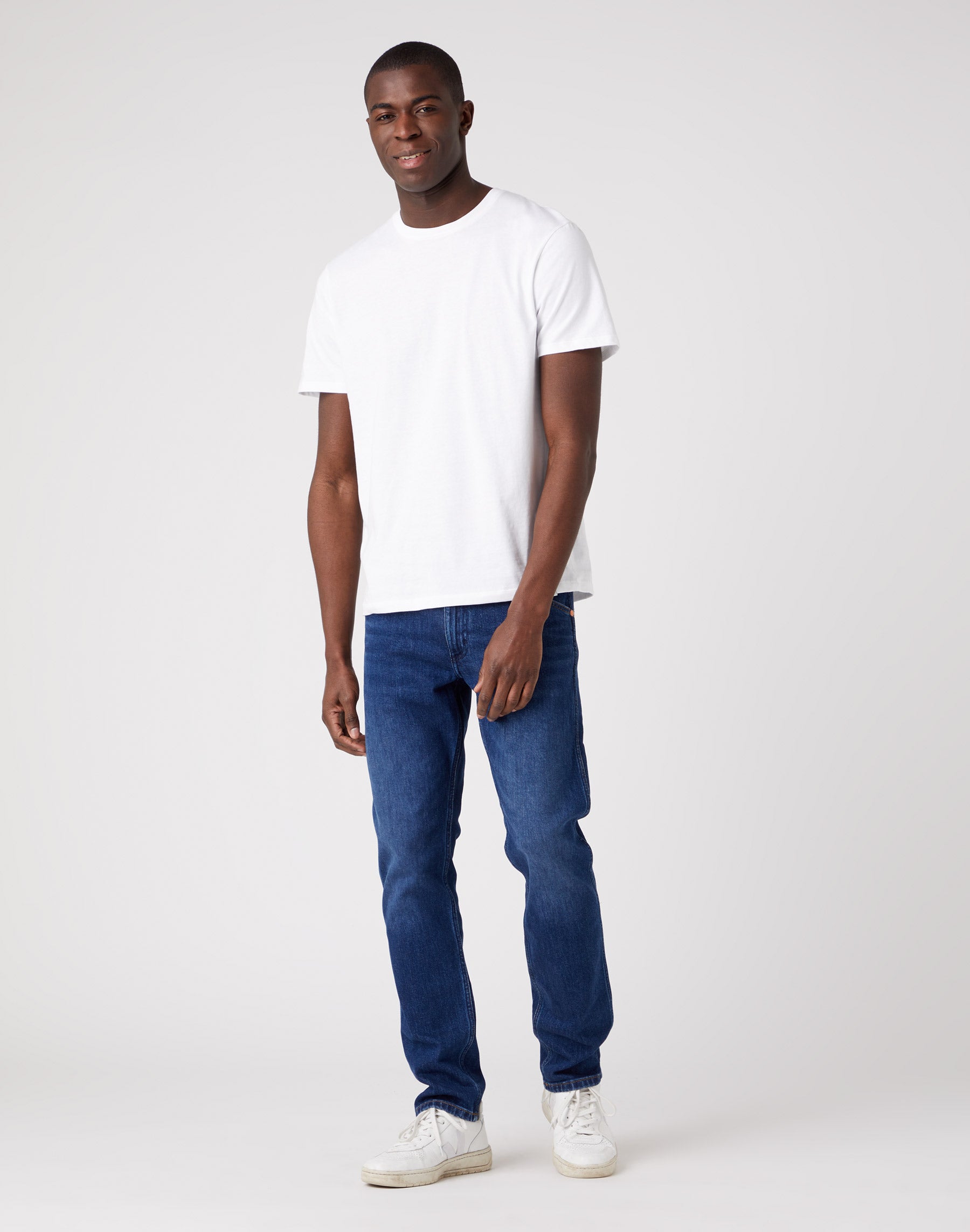 2 Pack Tee in Bianco/Bianco Magliette Wrangler   